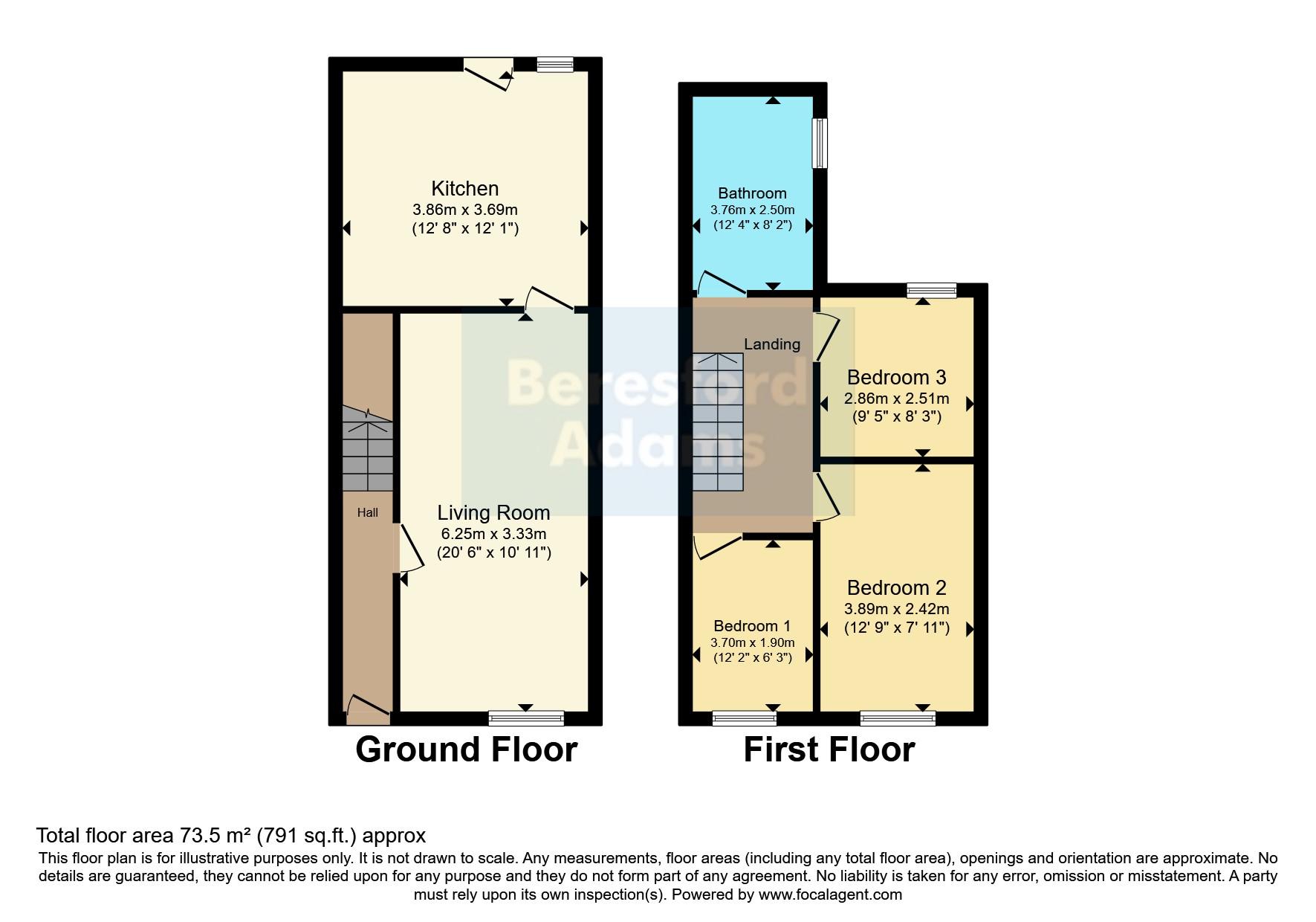 18, Newborough Street, Gwynedd floorplan