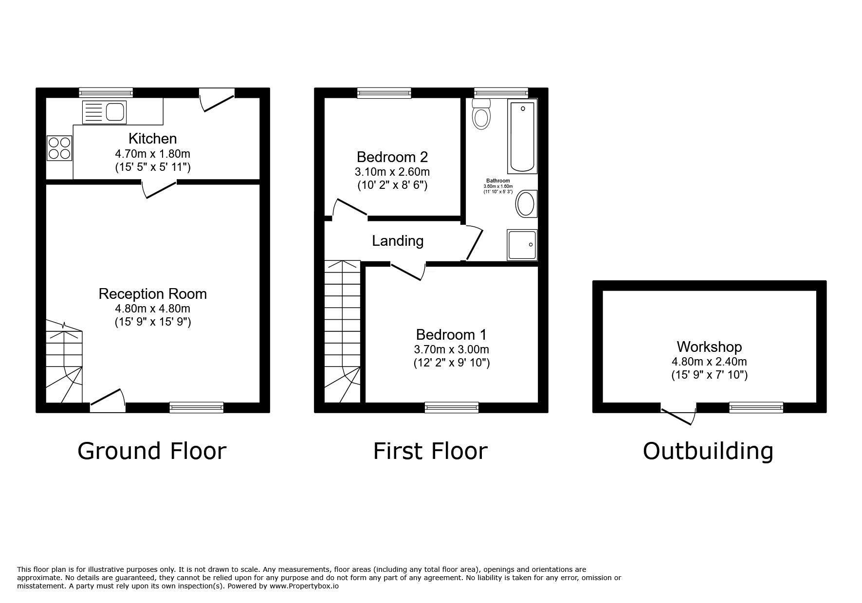 12, Dixon Street, Consett floorplan