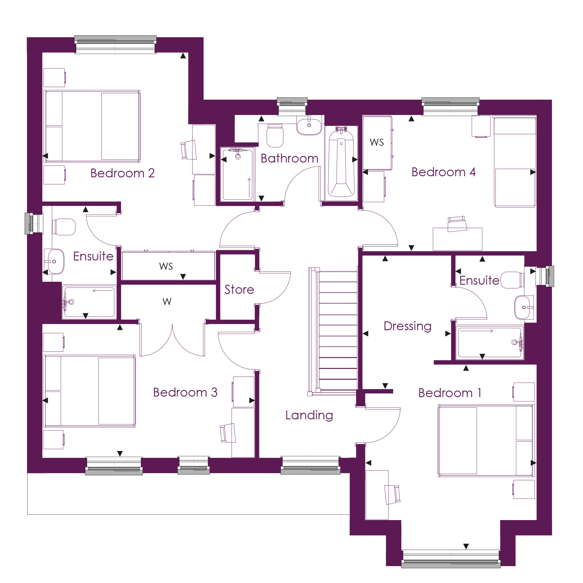 288, Staindrop Road, Darlington floorplan