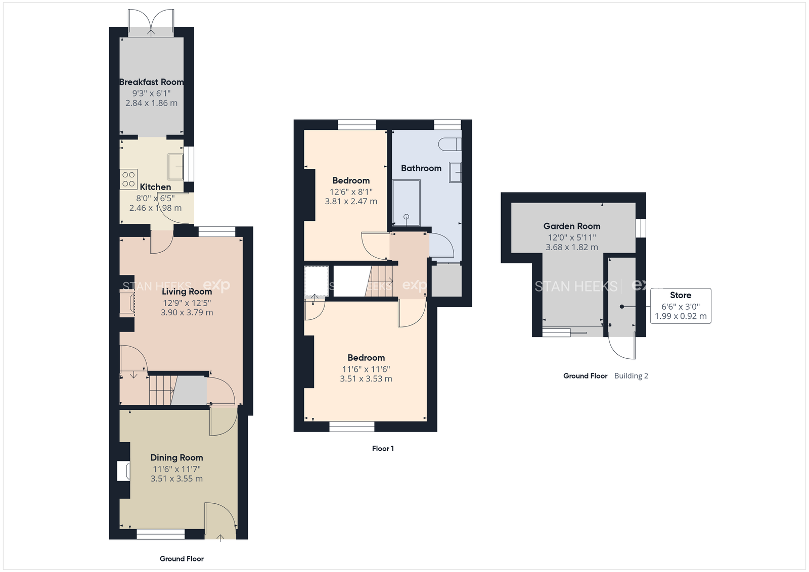 110, South Road, Stourbridge floorplan