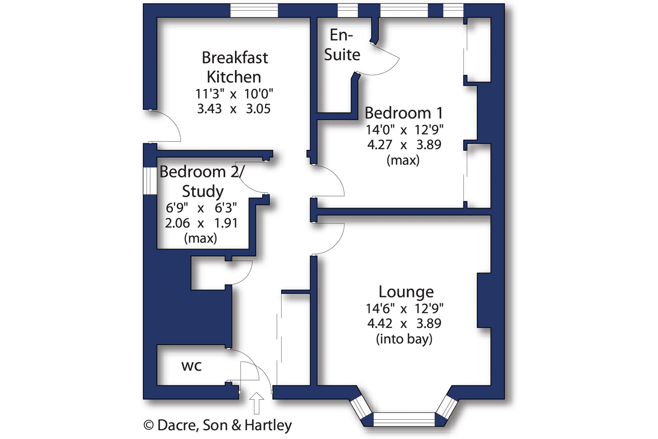 11A, Stockdale Walk, North Yorkshire floorplan