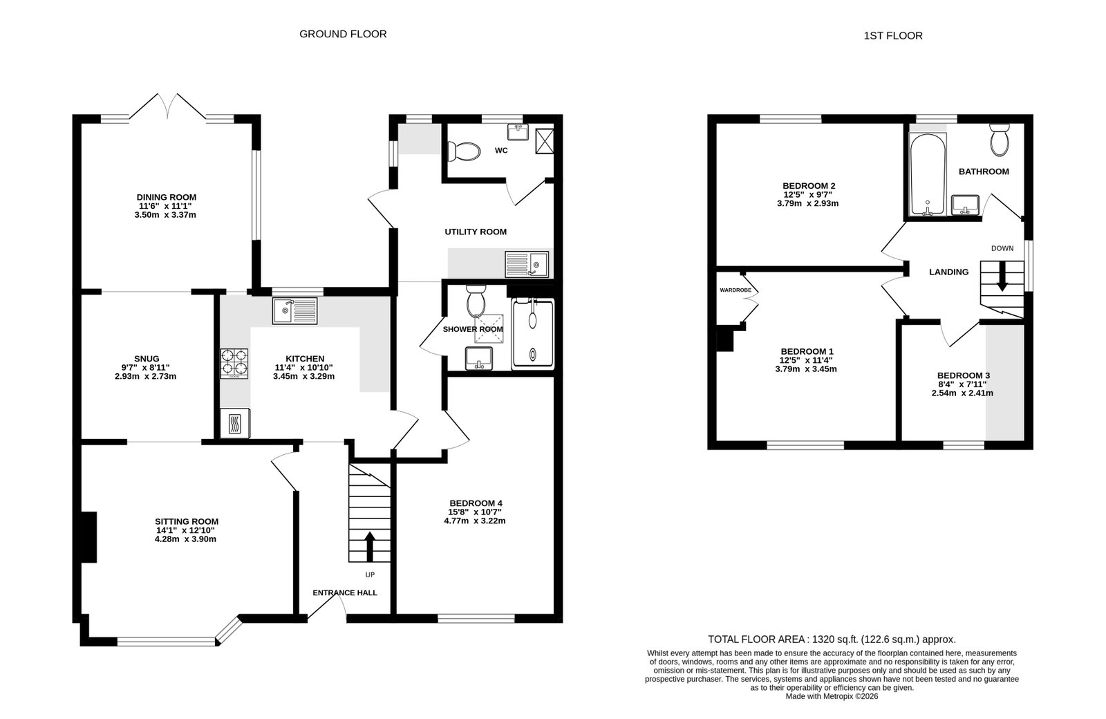 6, Quarry Road, Hereford floorplan