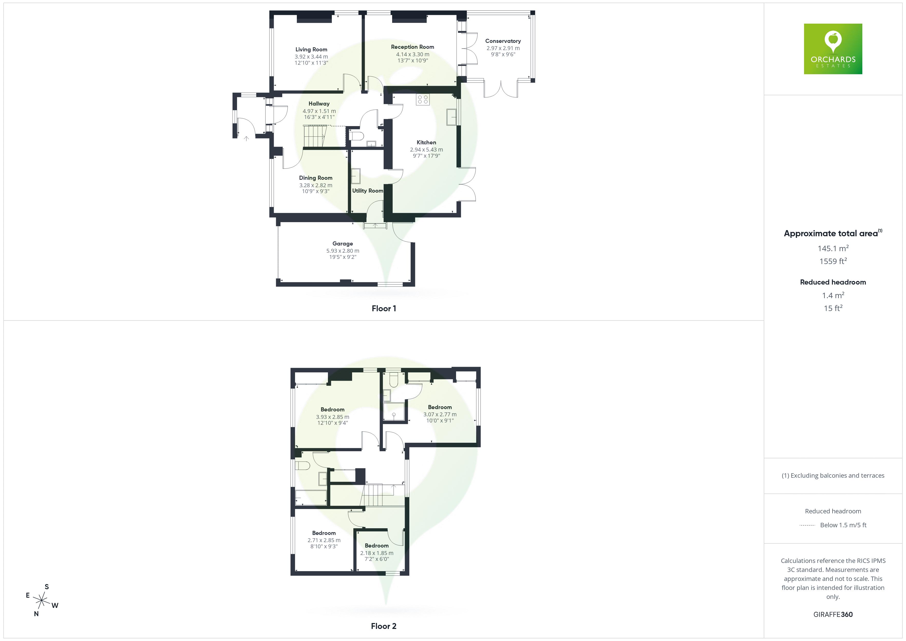 Withywood, 14 Lightgate Road, South Petherton floorplan