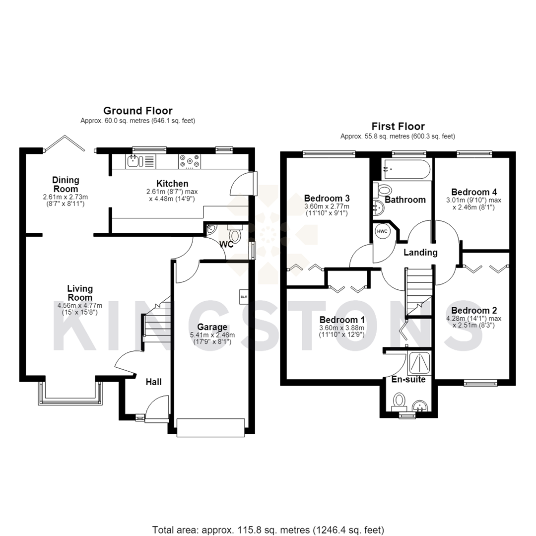 23, Alder Way, Wiltshire floorplan