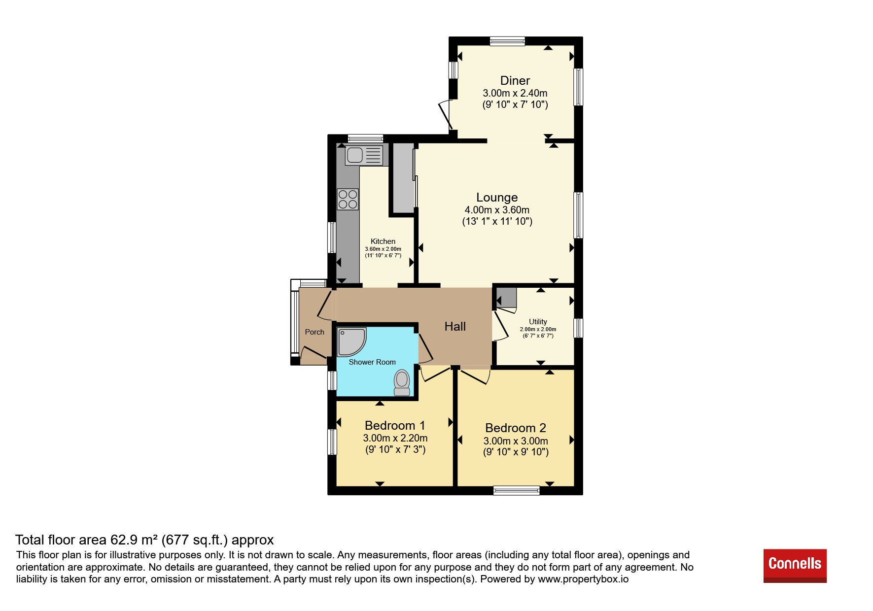 92, Whipsnade Park Homes, Dunstable floorplan