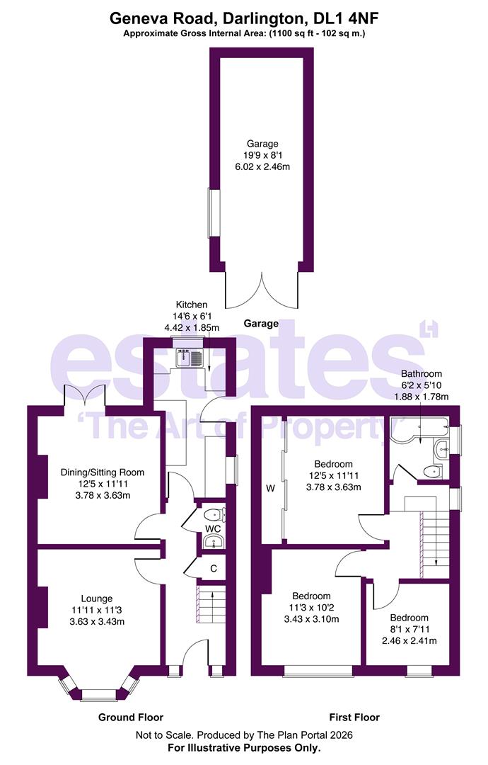 Geneva Road, Darlington floorplan