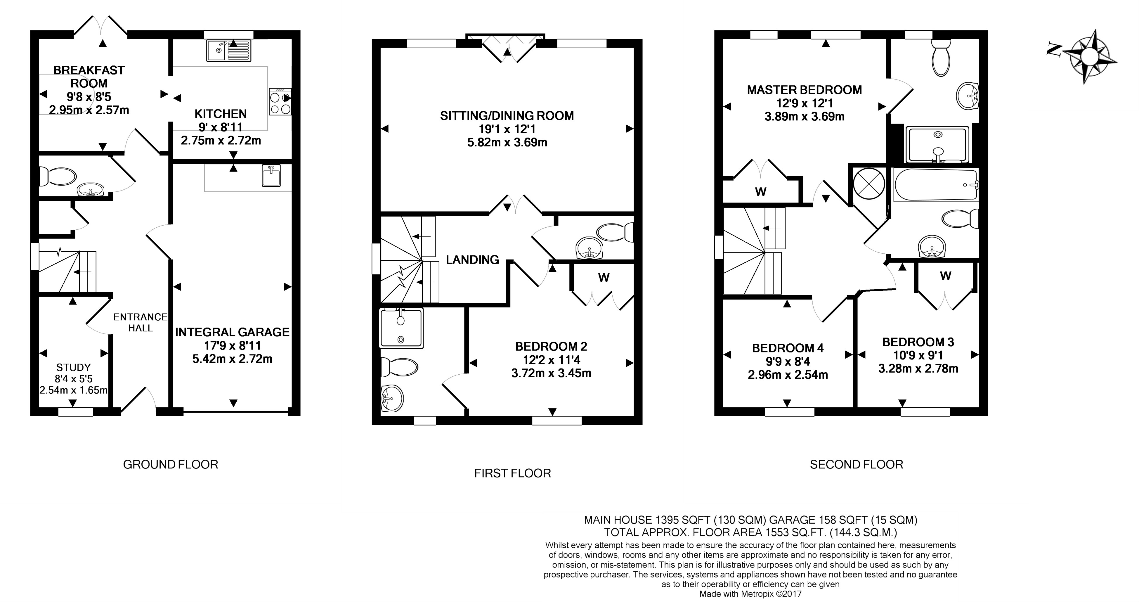 7, Fitzroy Place, Surrey floorplan