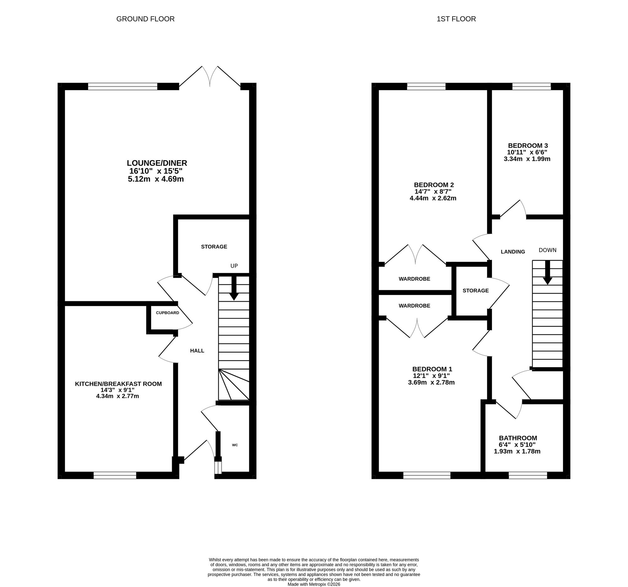 Muirfield Road, Watford floorplan
