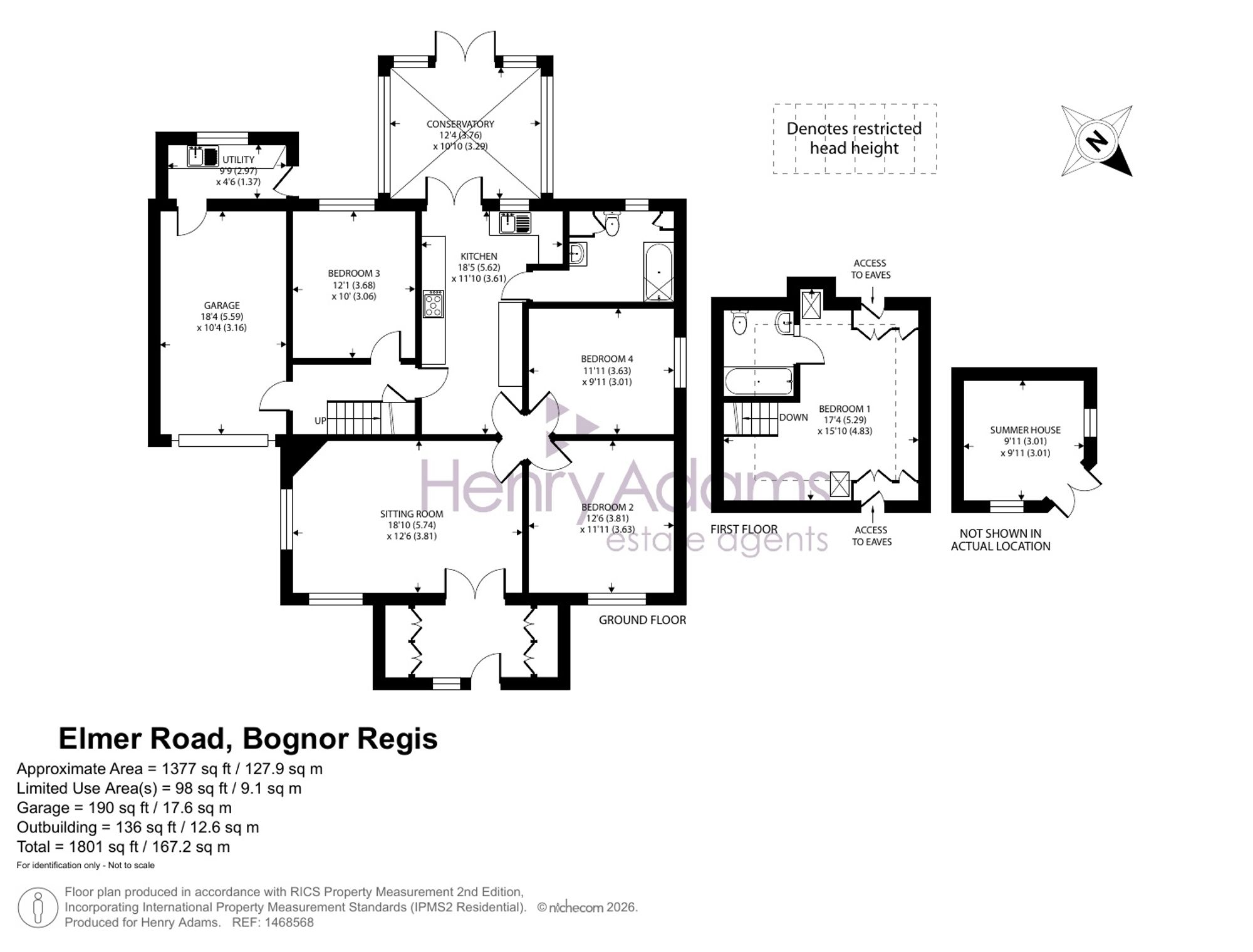 54 Elmer Road, Bognor Regis floorplan
