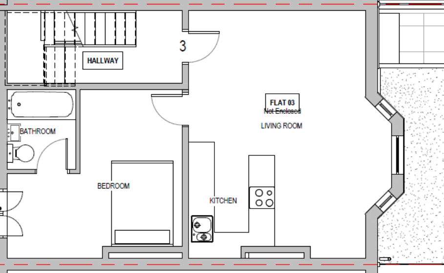 Flat 3, 46, Goulden Road, Manchester floorplan