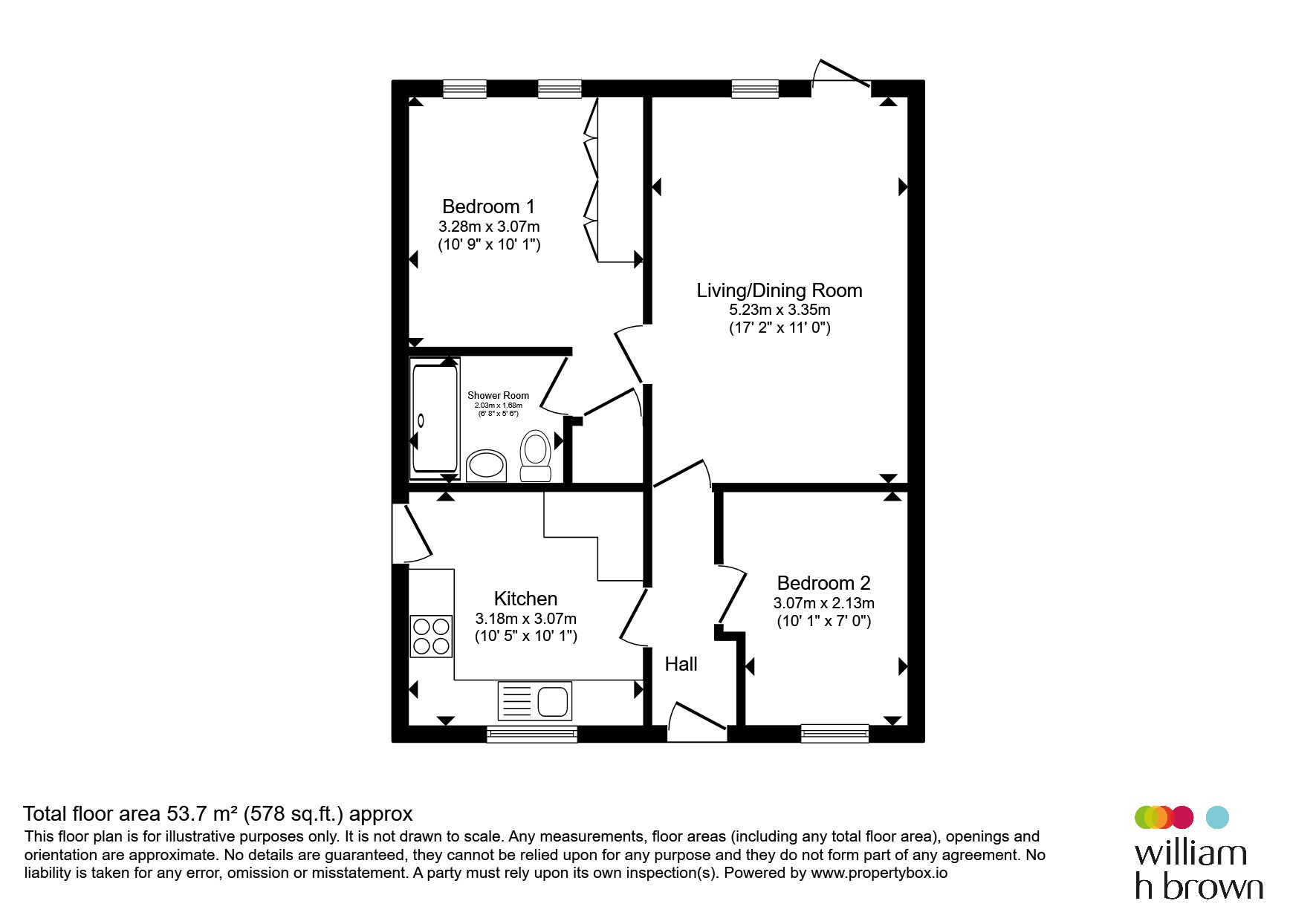 3, Oaklands Close, Attleborough floorplan