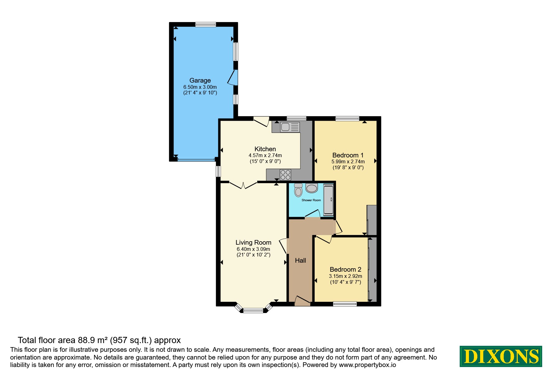 41, Monmouth Road, West Midlands floorplan