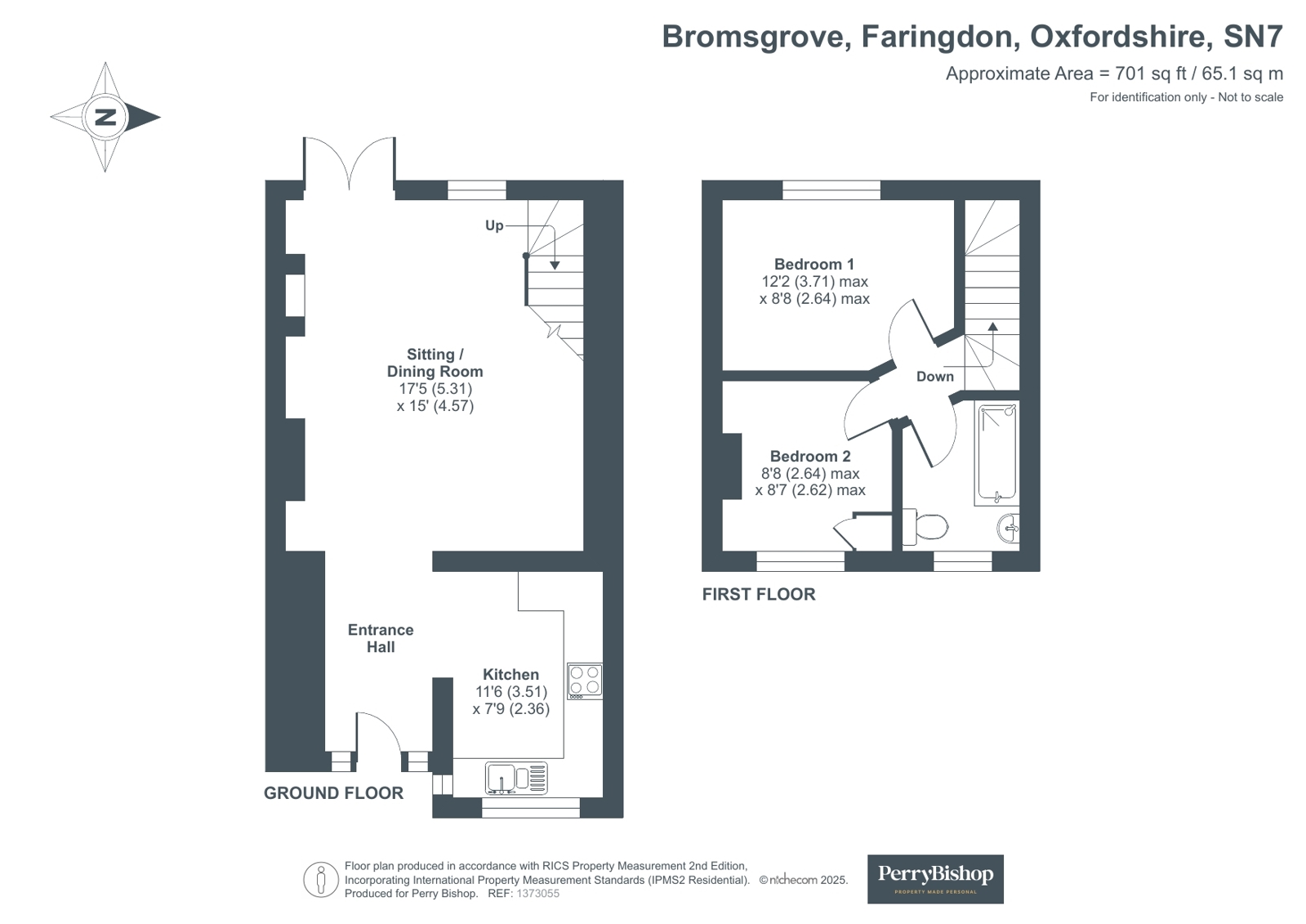 55, Bromsgrove, Oxfordshire floorplan