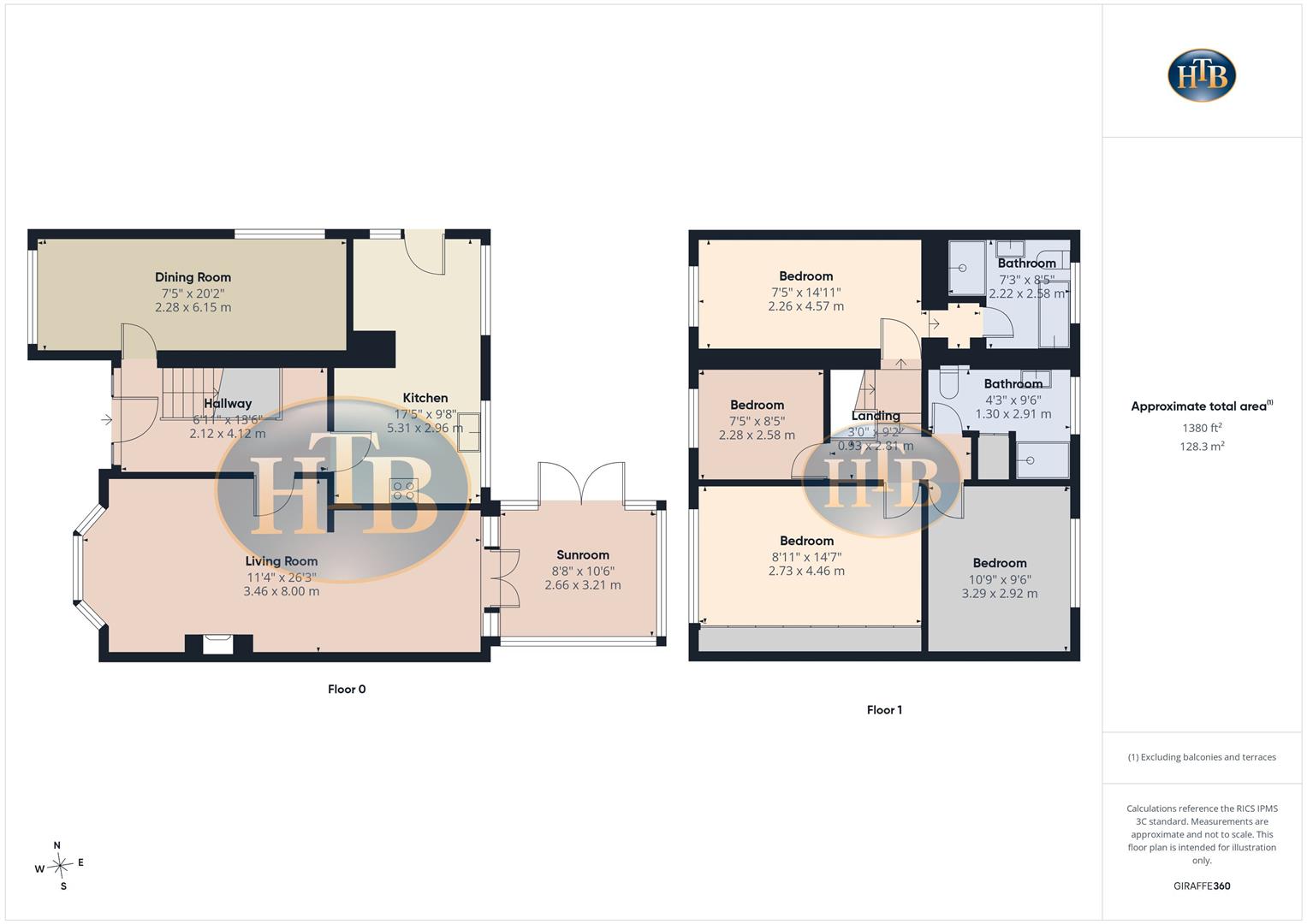 50, Wolsey Drive, Walton-On-Thames floorplan