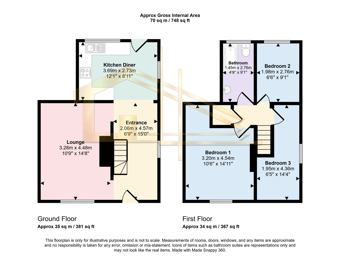 Rest Cottage, Ninfield Road, Bexhill-on-Sea floorplan