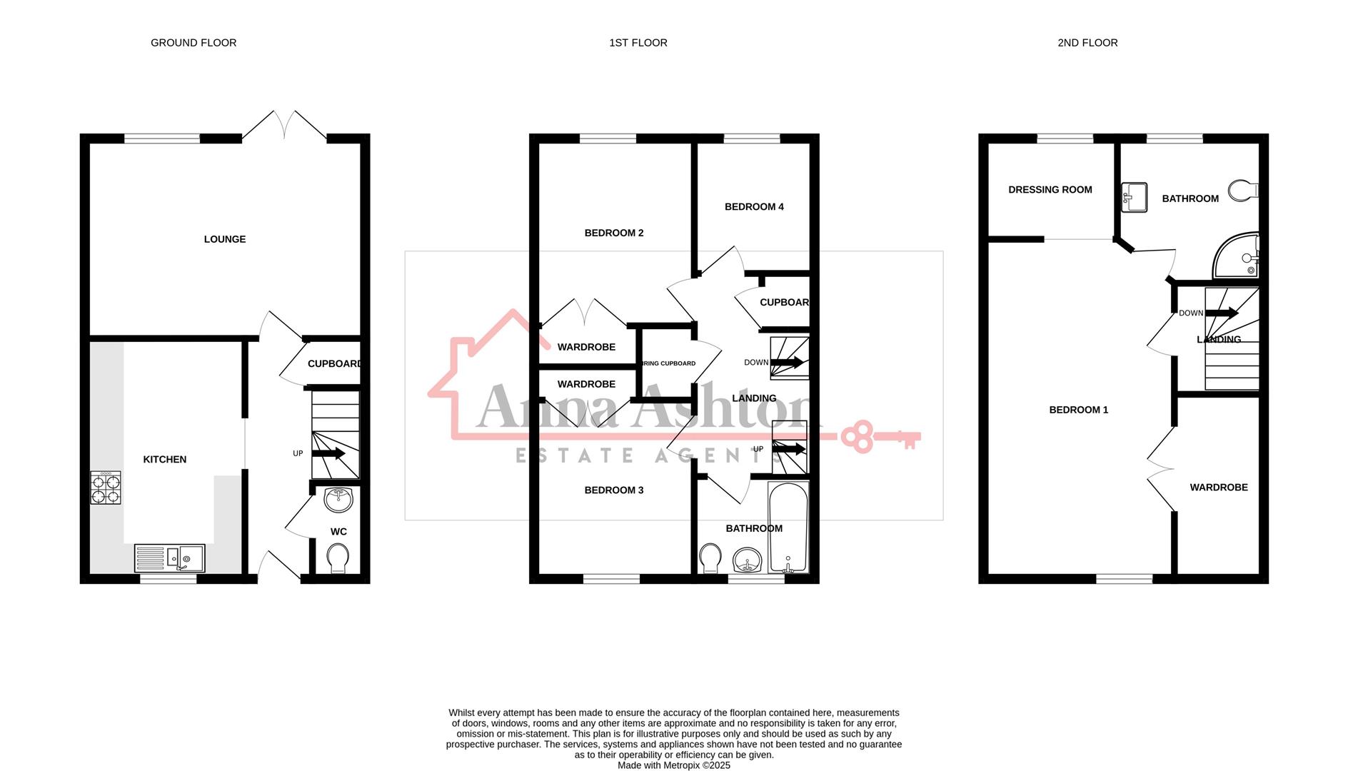 125, Ffordd Y Glowyr, Ammanford floorplan
