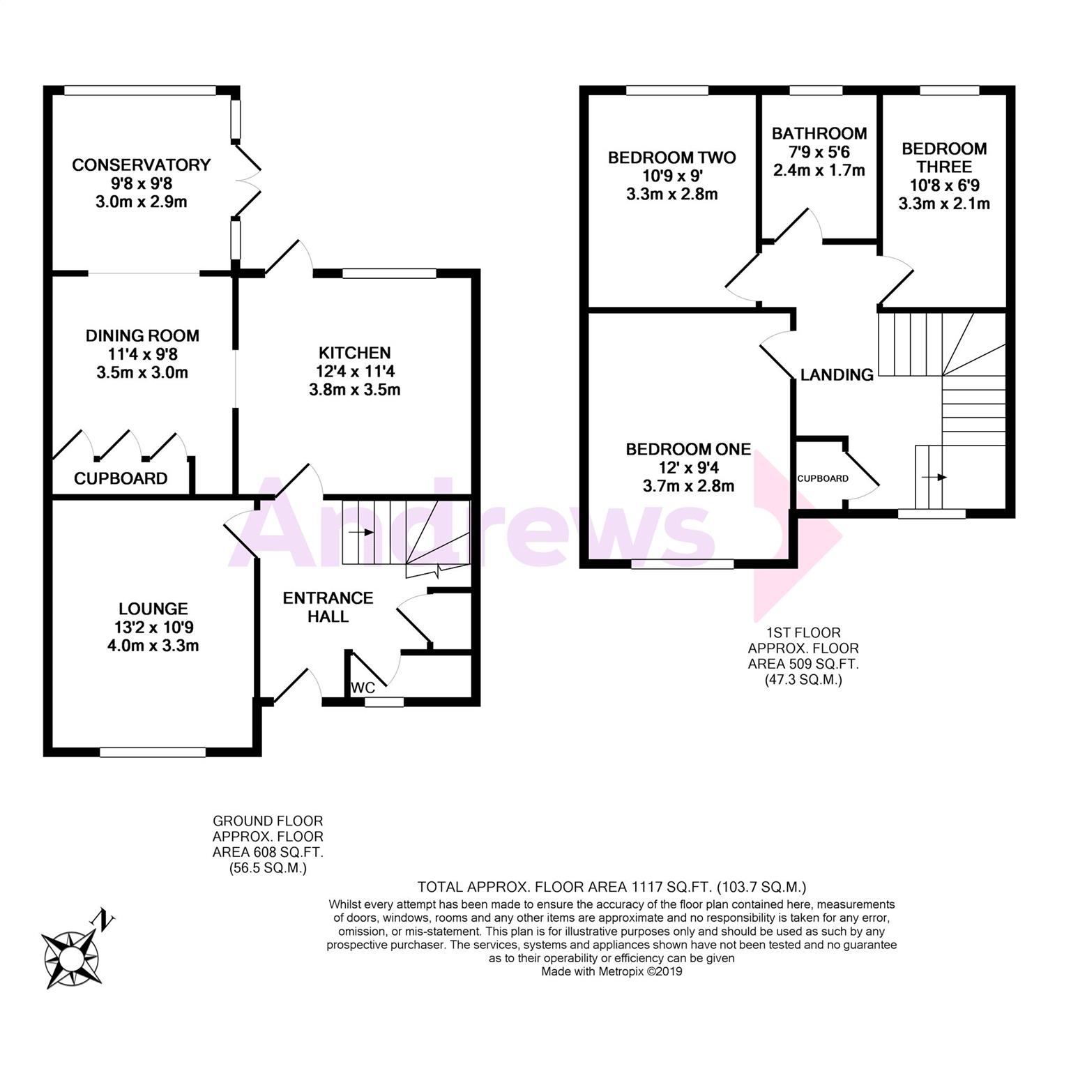 3 Bedrooms Terraced house for sale in Heston Road, Redhill RH1