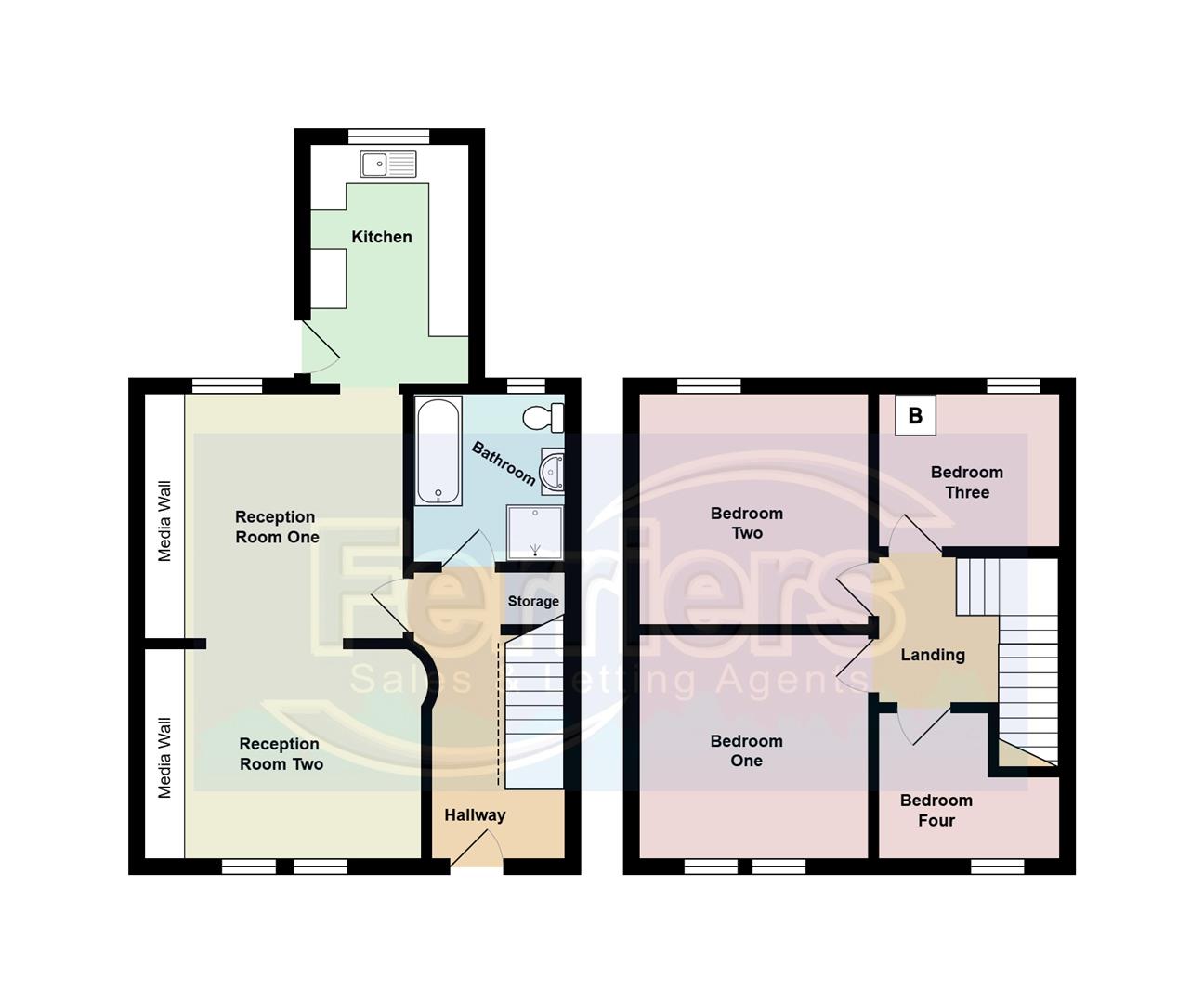 1, Grosvenor Terrace, Maesteg floorplan