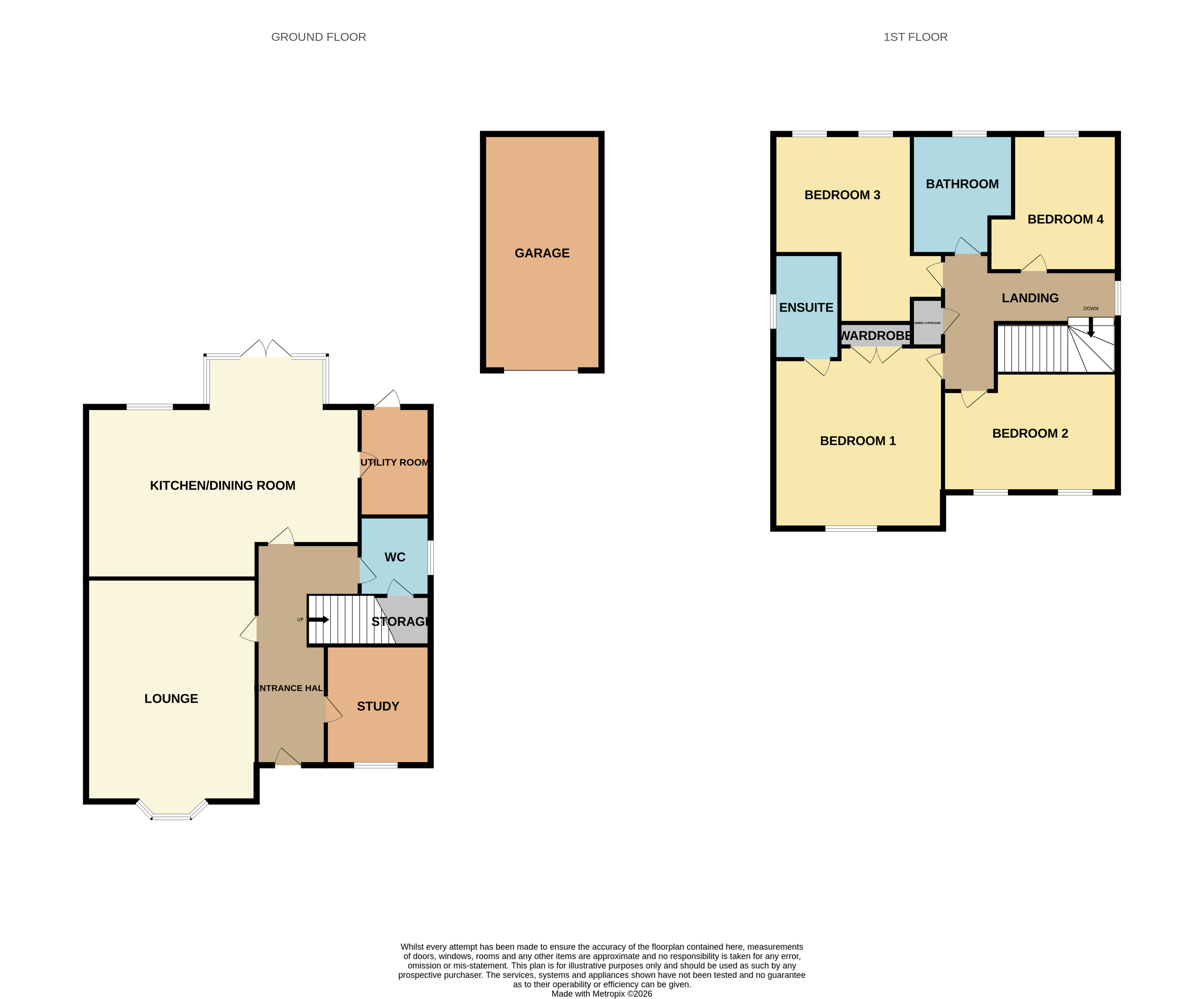 30, Marley Way, Burton-on-Trent floorplan