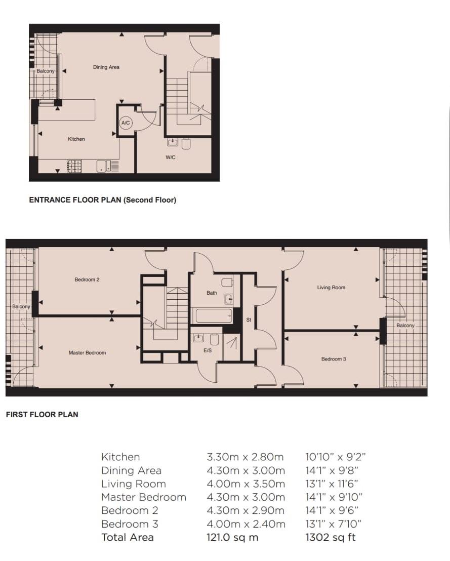 3 Bedrooms Flat to rent in Palm Court, Alpine Place, Kingsbury NW9