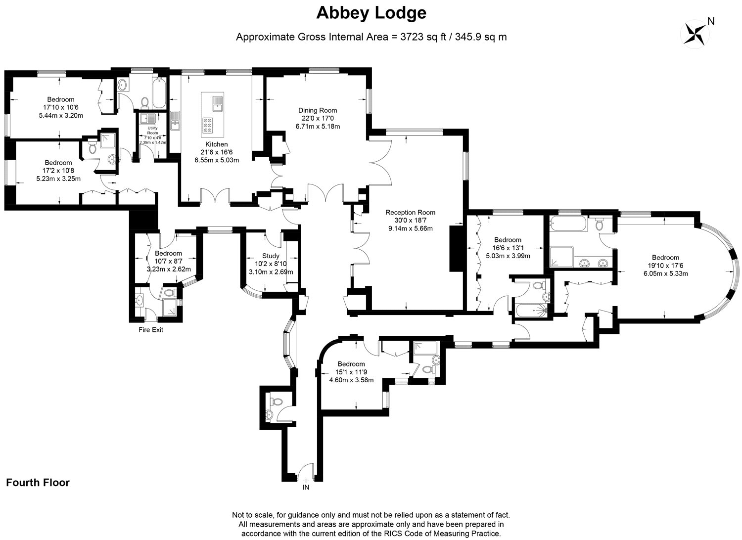 6 Bedrooms Flat to rent in Abbey Lodge, Park Road NW8