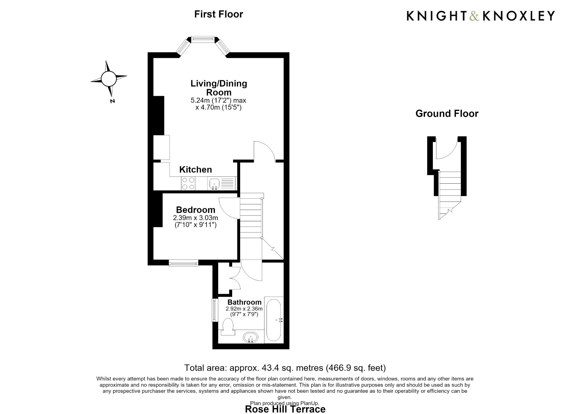 30 Rose Hill Terrace, Brighton floorplan