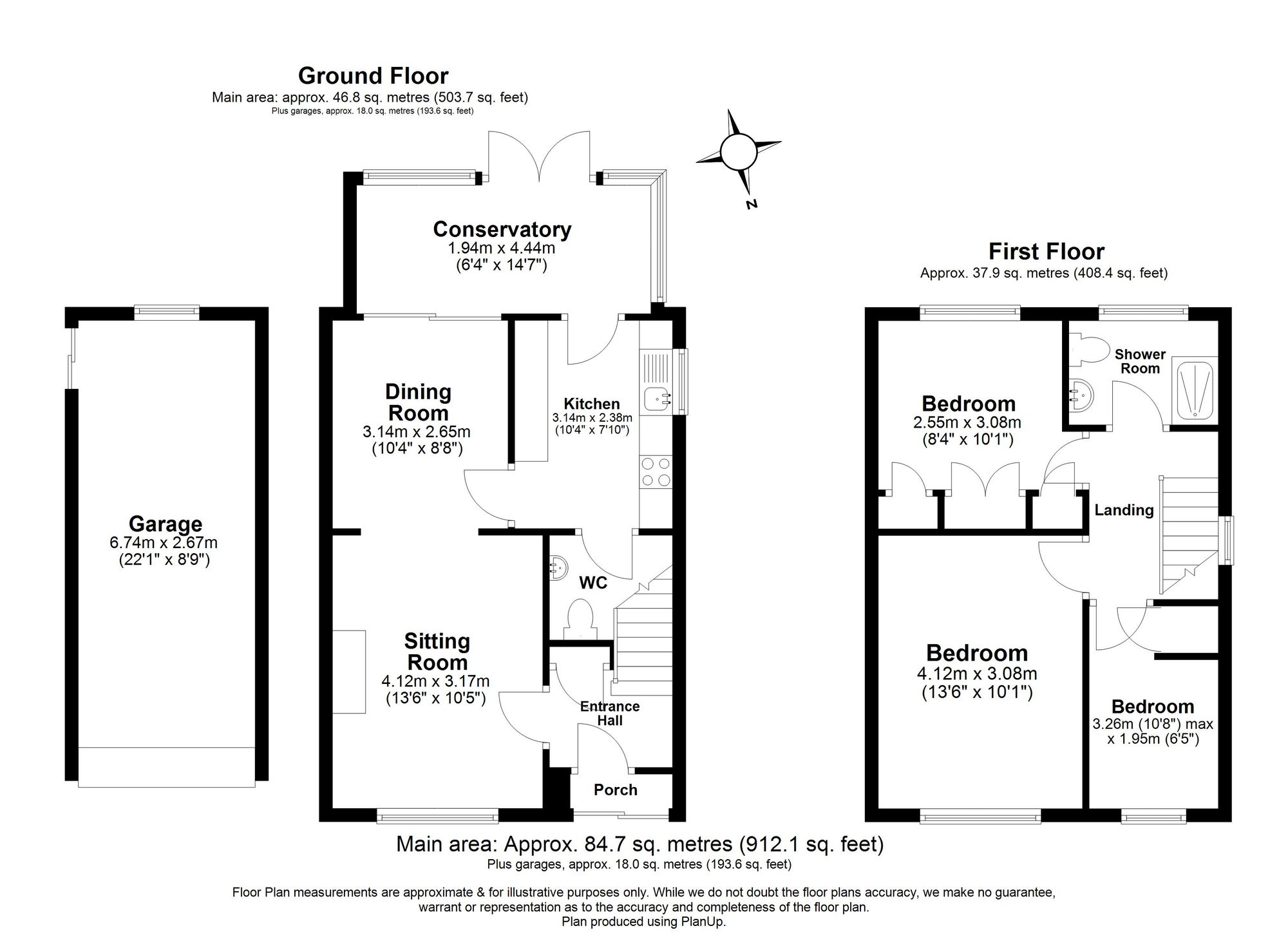 63 Westwood Avenue, Hitchin floorplan