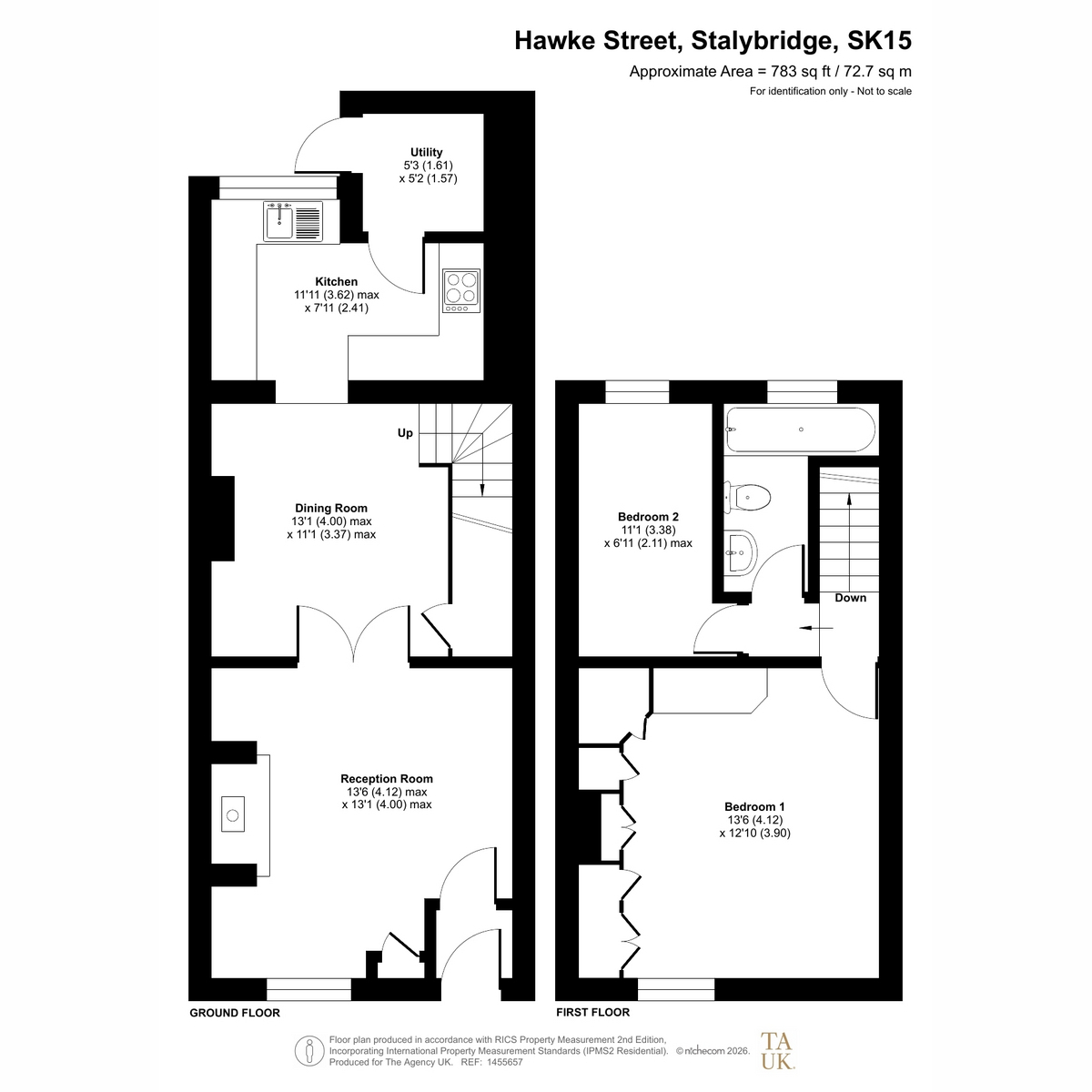 17, Hawke Street, Stalybridge floorplan