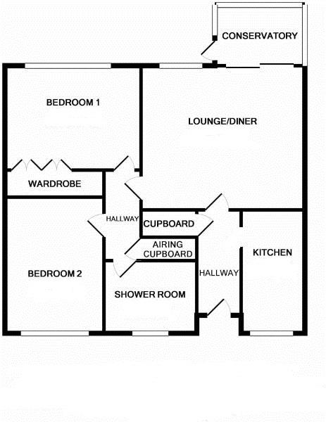 2 Bedrooms Bungalow for sale in Lovedays Mead, Stroud GL5