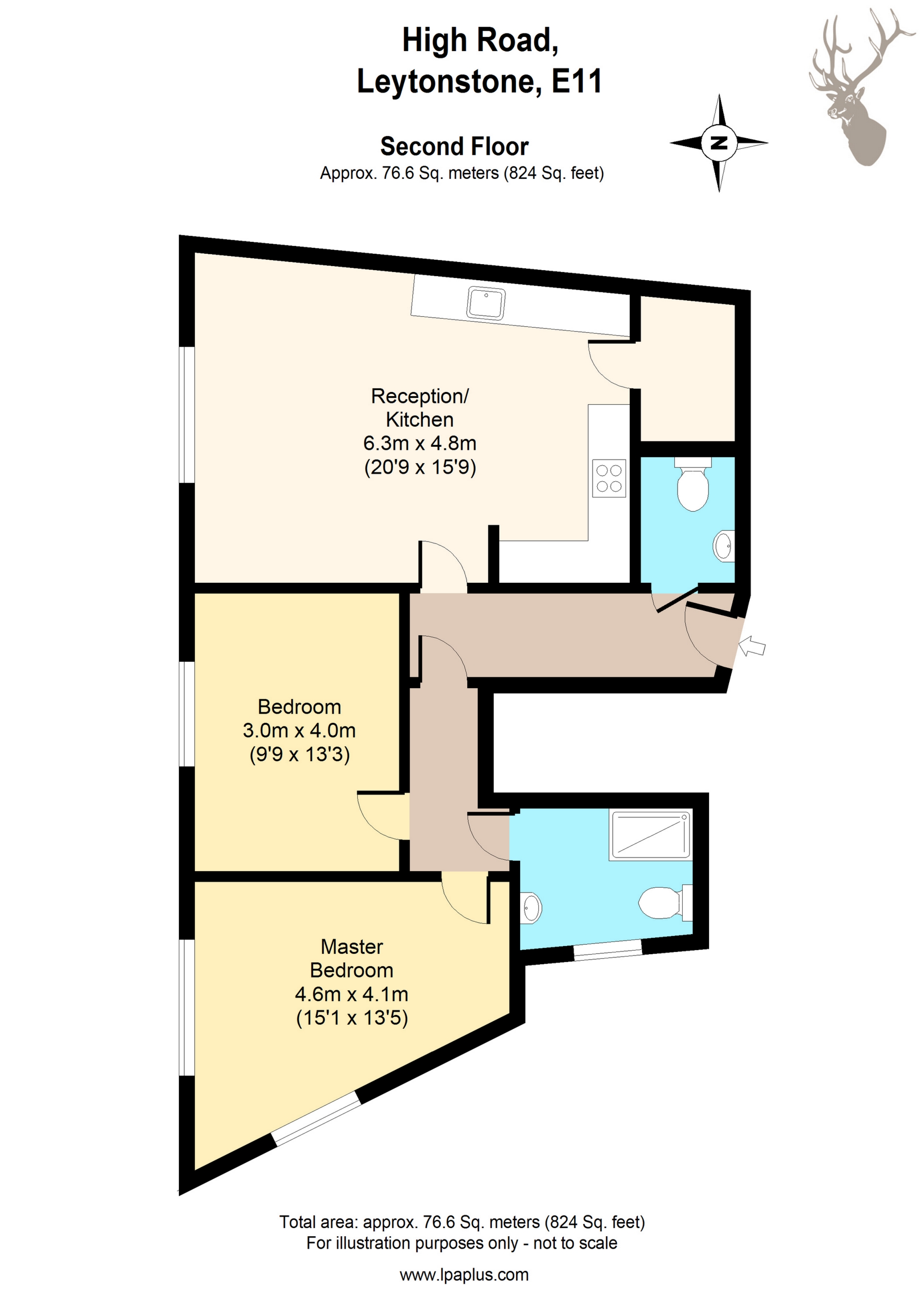 1 Bedrooms Flat for sale in Panther House, High Road Leytonstone, Leytonstone E11