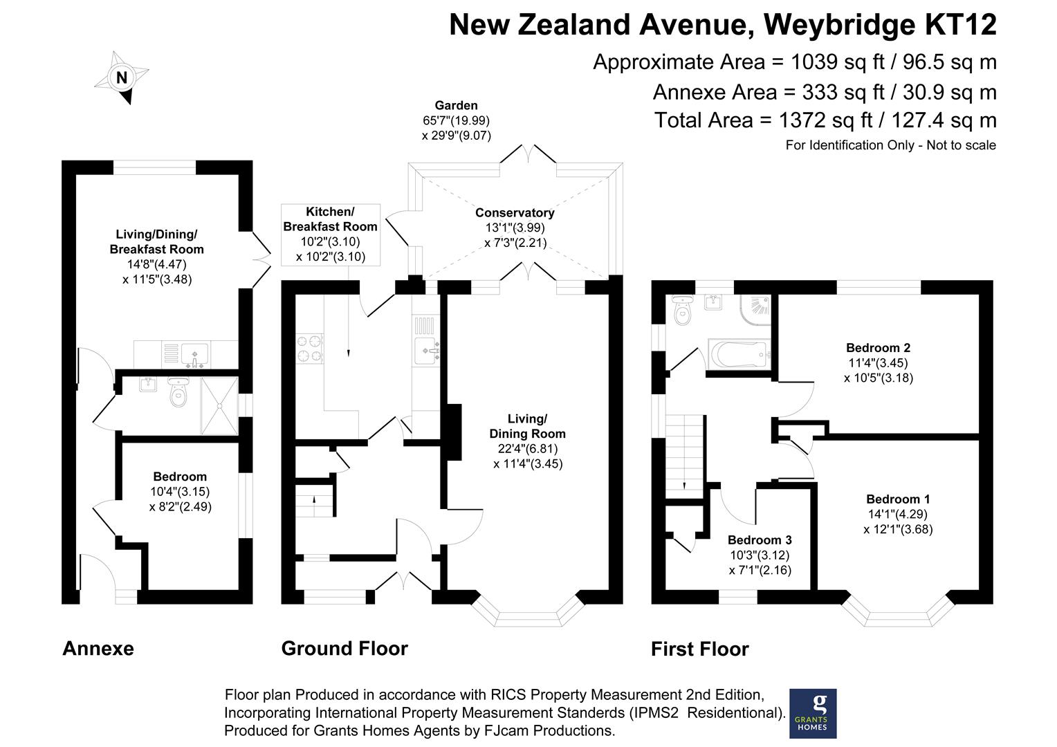 32, New Zealand Avenue, Walton-On-Thames floorplan
