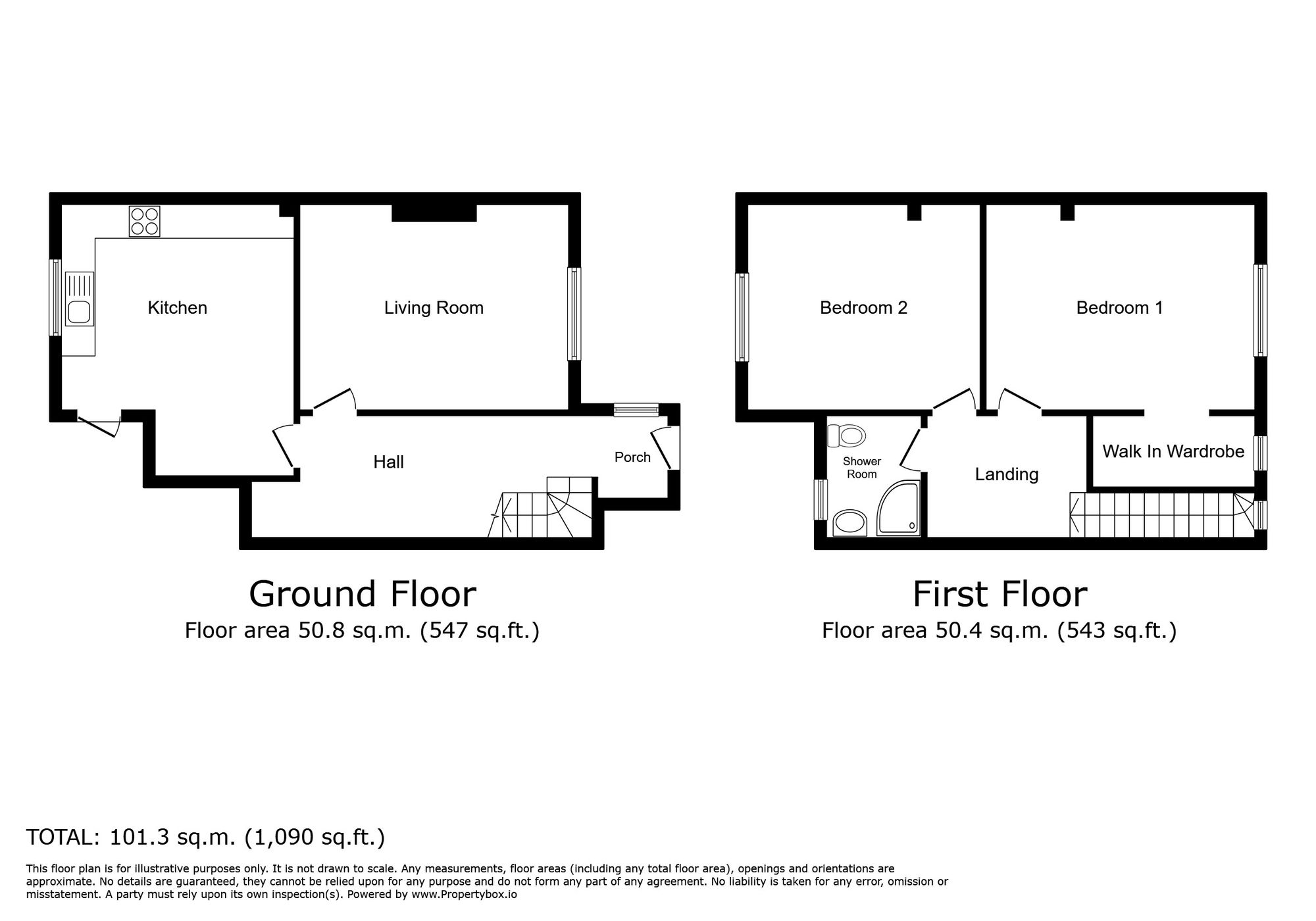 176 Crawley Road, Horsham floorplan