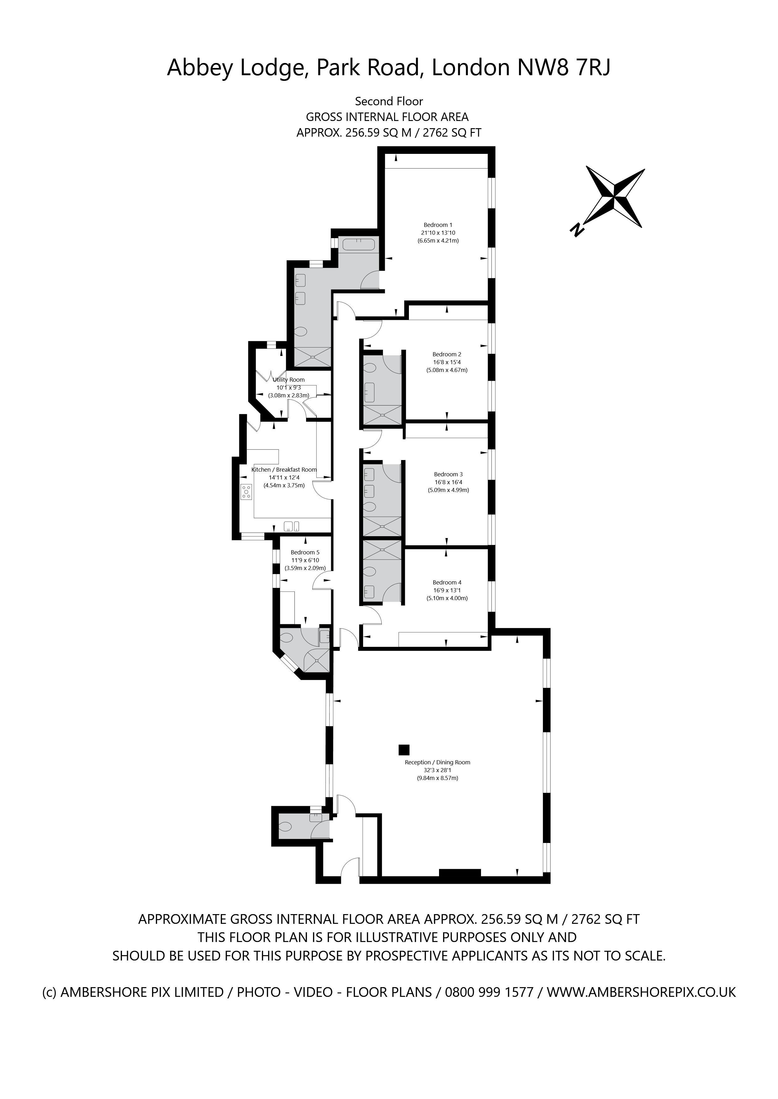 20, Abbey Lodge, St John's Wood floorplan
