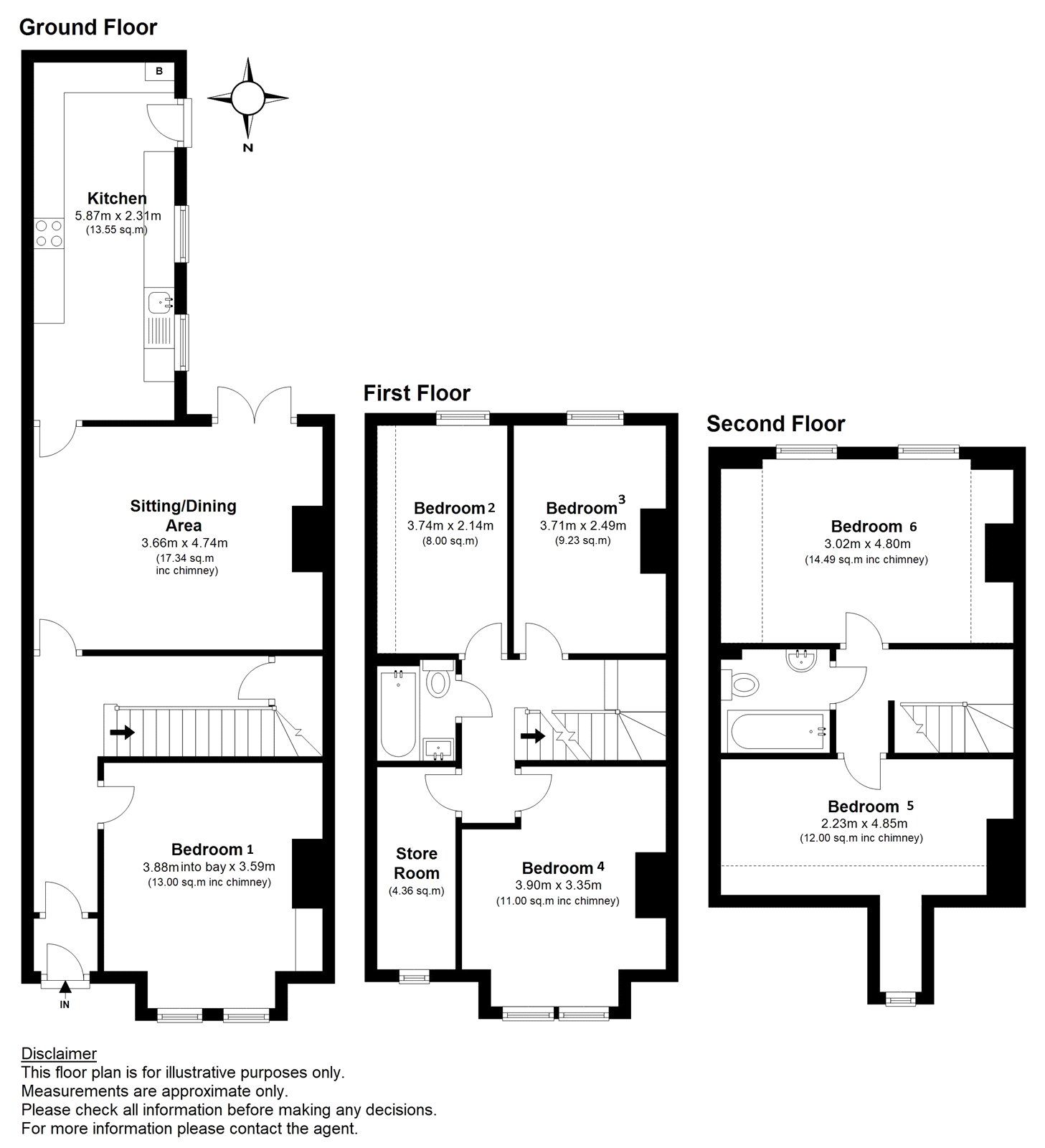 4, Eldon Road, West Midlands floorplan