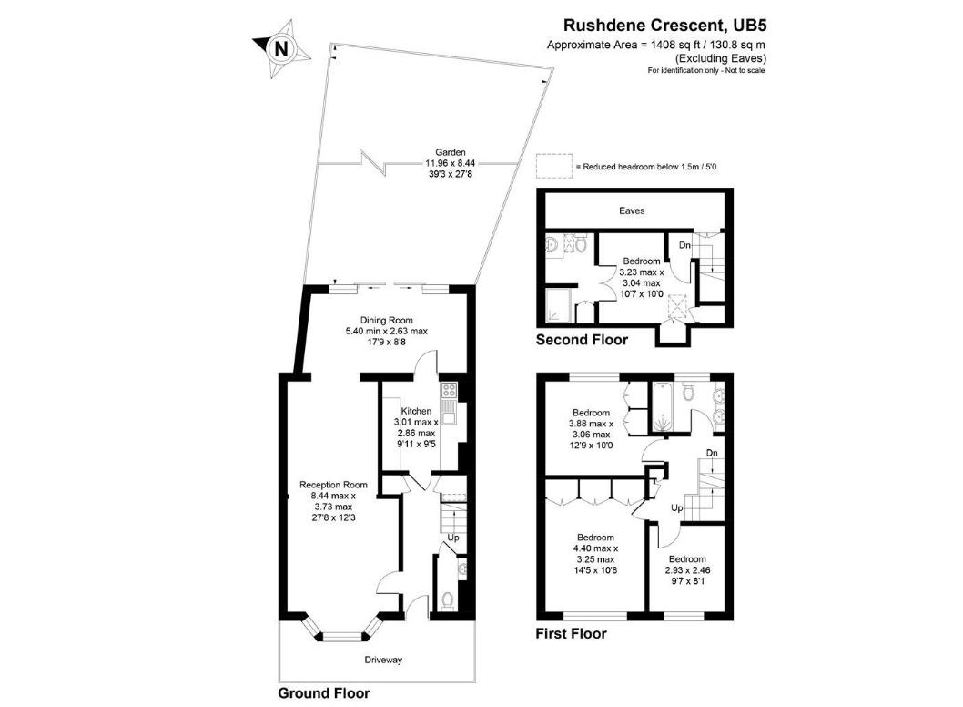 55, Rushdene Crescent, Northolt floorplan