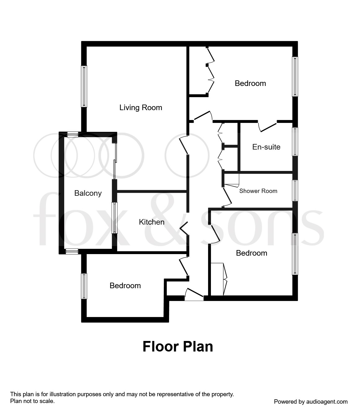 3 Bedrooms Flat for sale in Compton Place Road, Eastbourne BN21