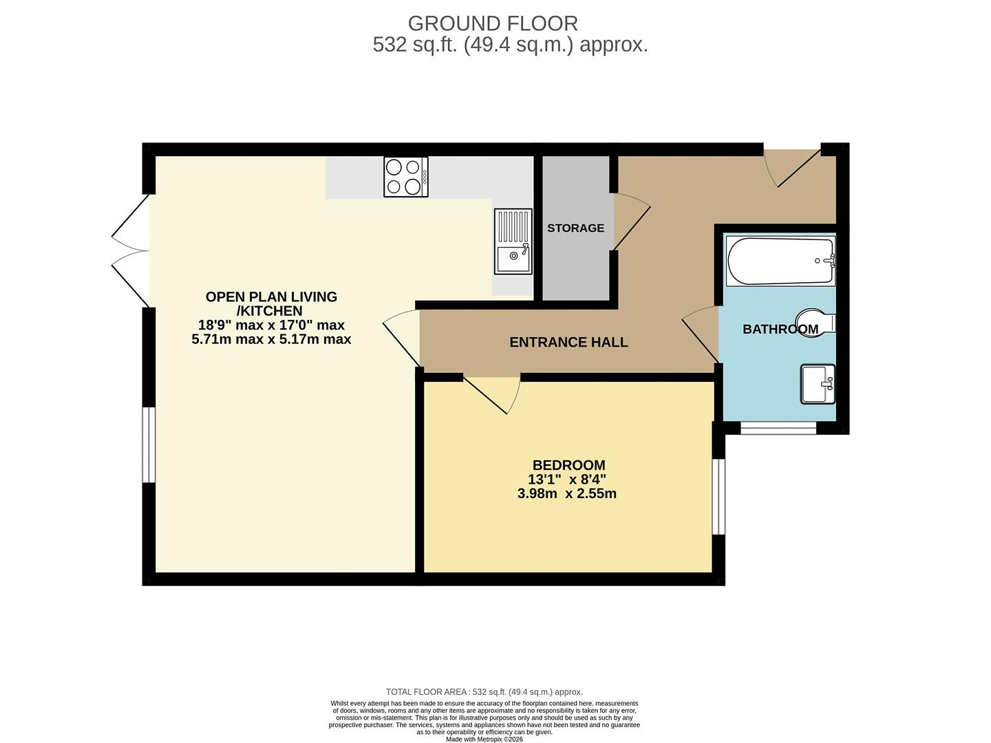 3, Matthew Hatton Court, Easingwold floorplan