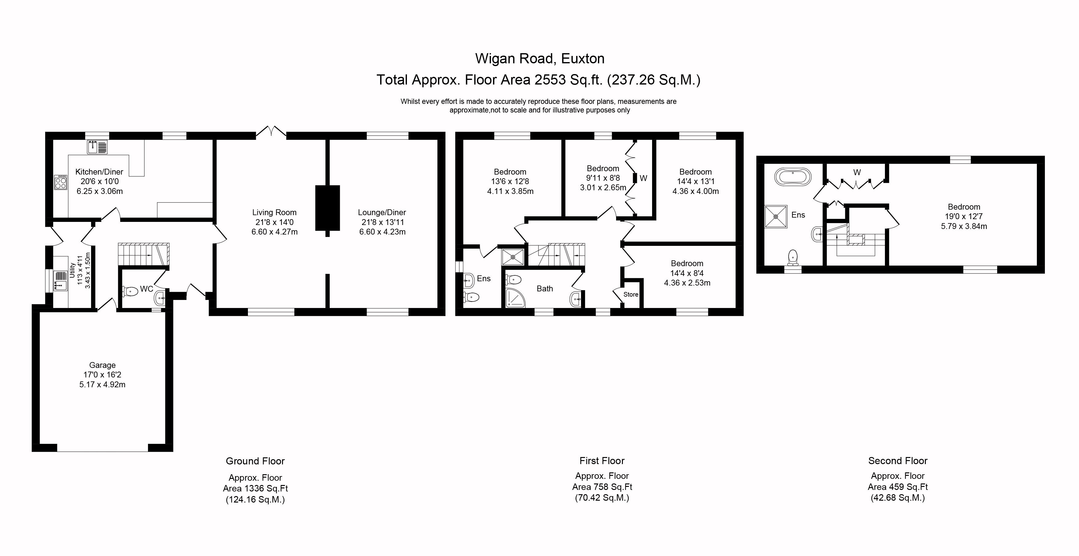 5 Bedrooms Detached house for sale in Wigan Road, Euxton, Chorley PR7
