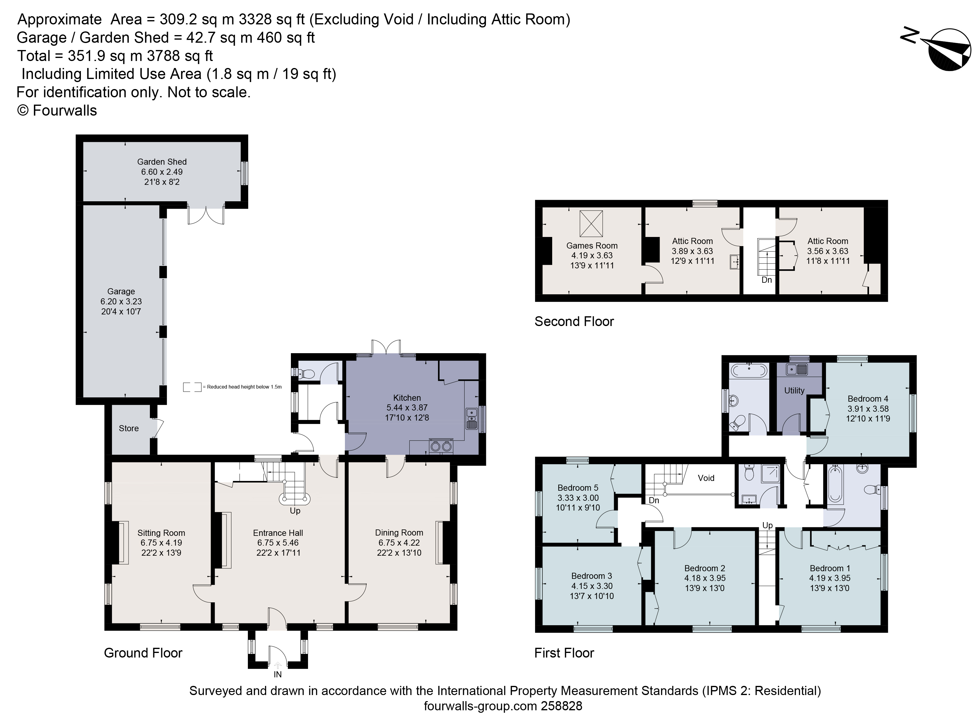 Willesley, Tetbury, Gloucestershire GL8, 6 bedroom property for sale