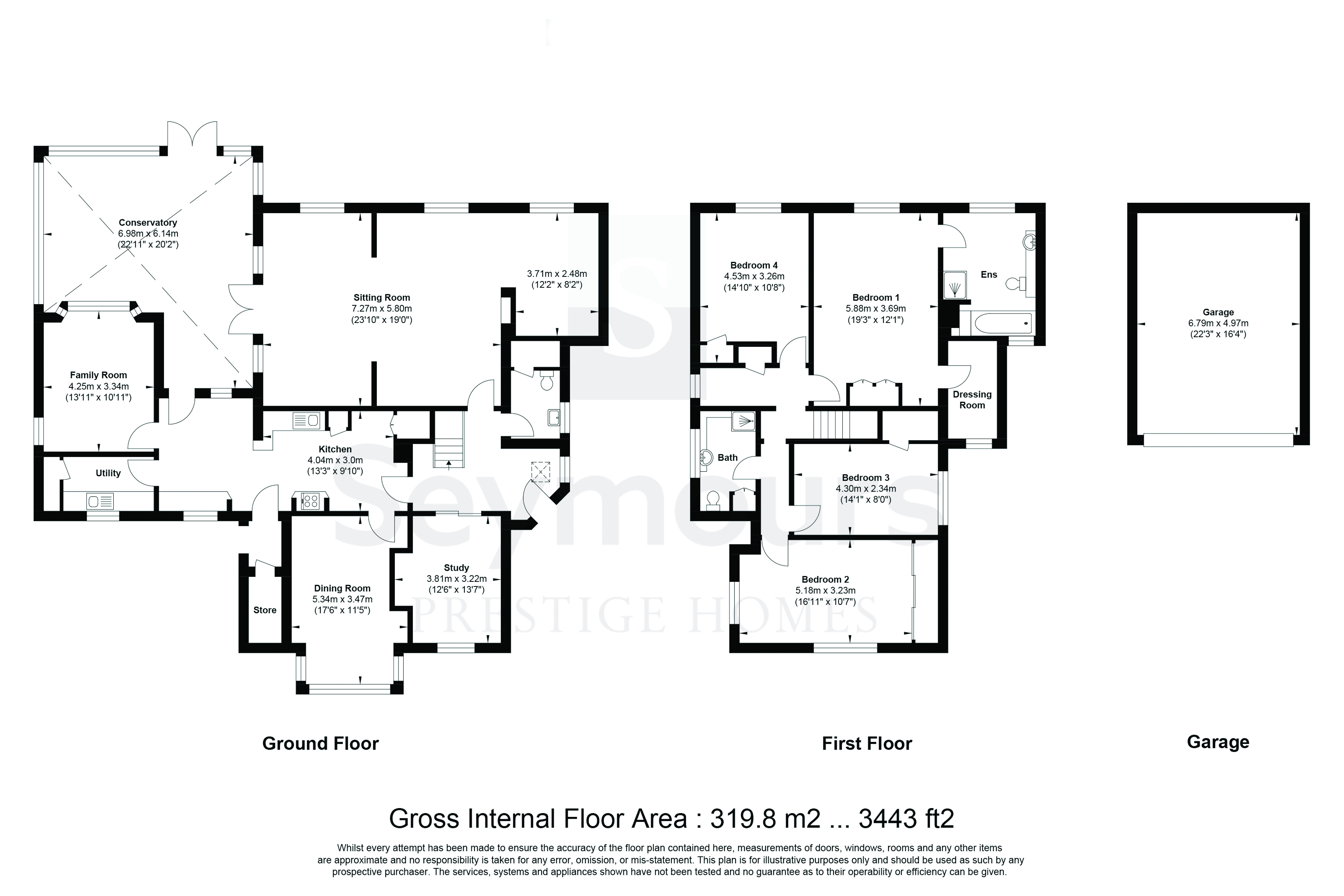 Knowl Cottage,, Knowl Hill, Surrey floorplan