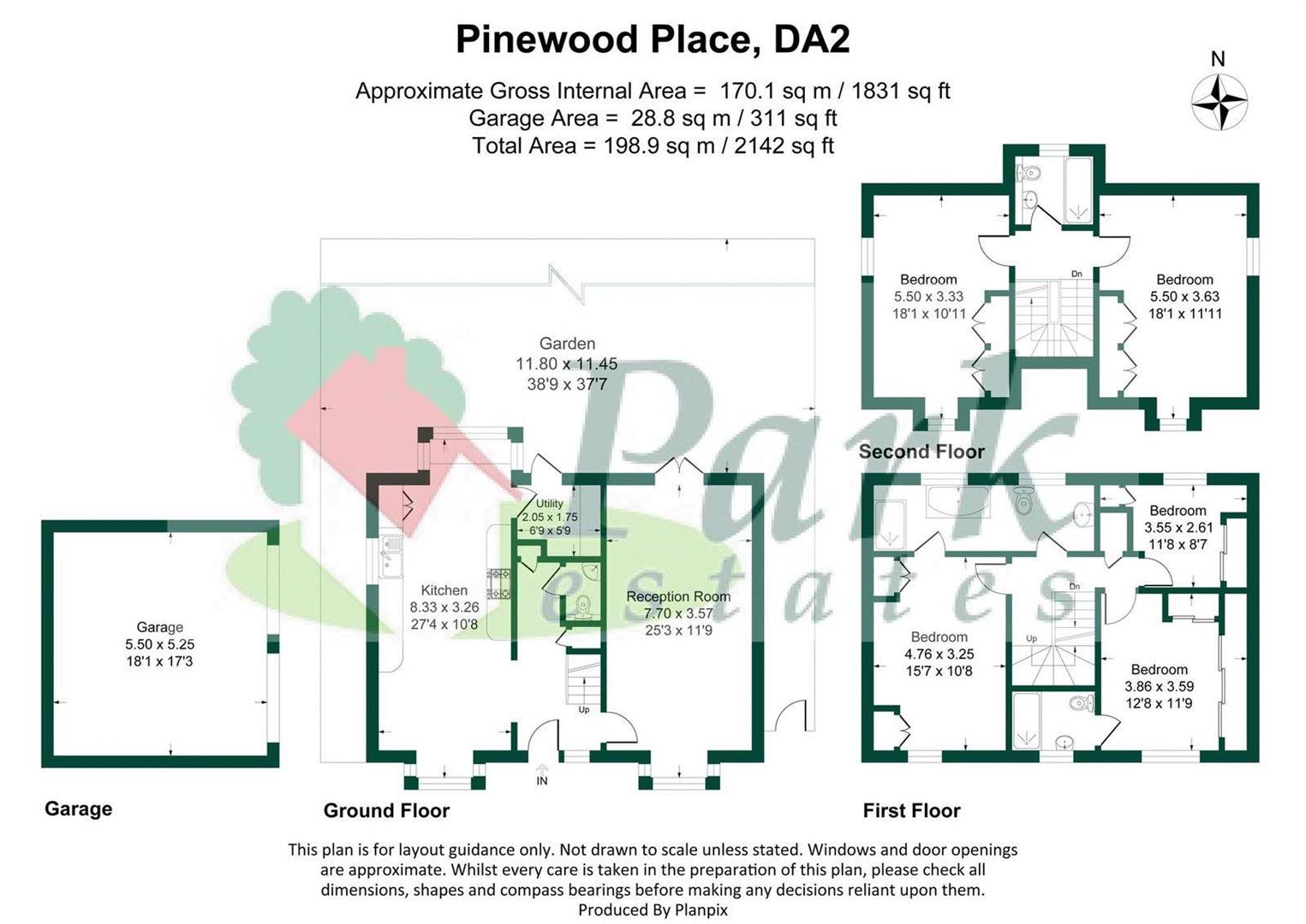 42, Pinewood Place, Bexley Park floorplan