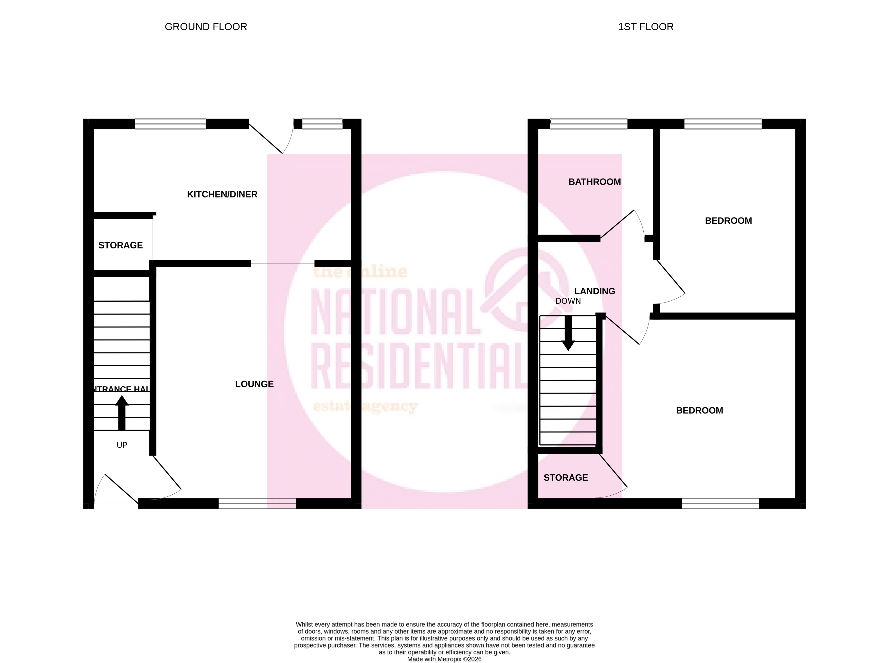 235, Ravensworth Road, Nottingham floorplan