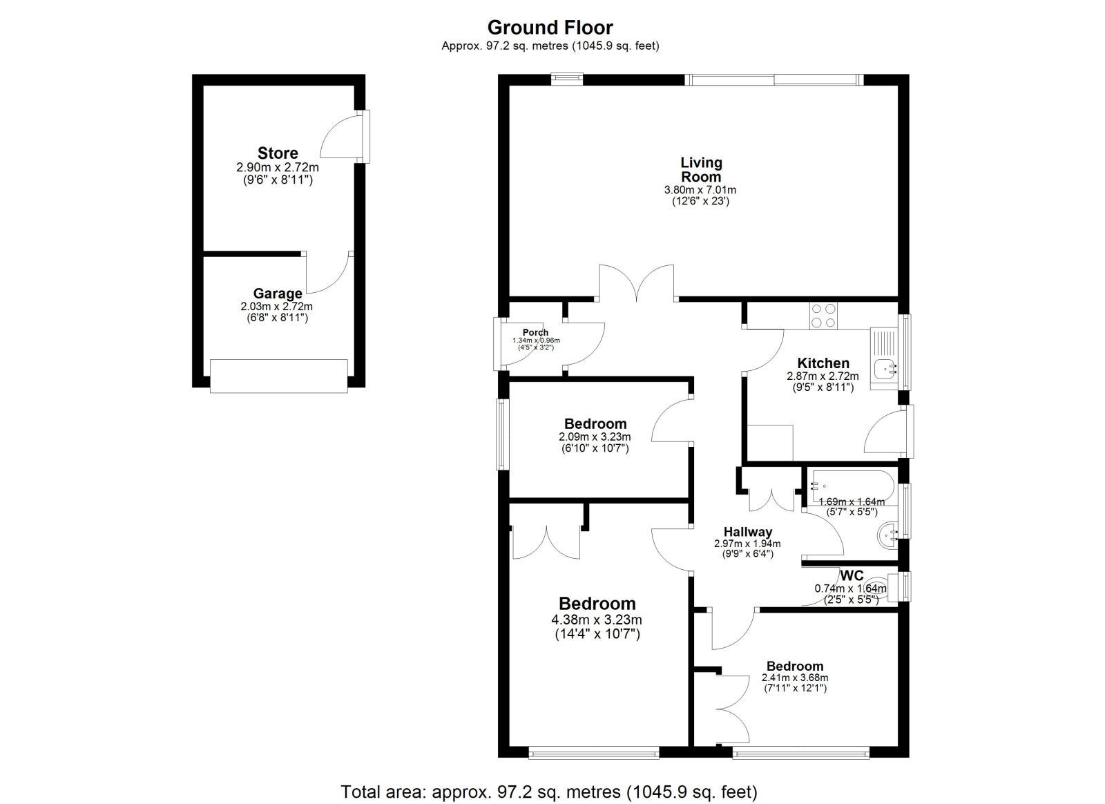 31 Rockhaven Gardens, Pityme, St Minver floorplan
