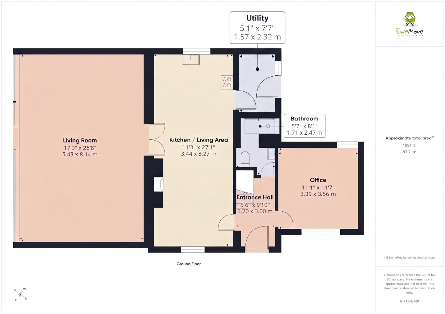 72, Broad Lane, Nantwich floorplan
