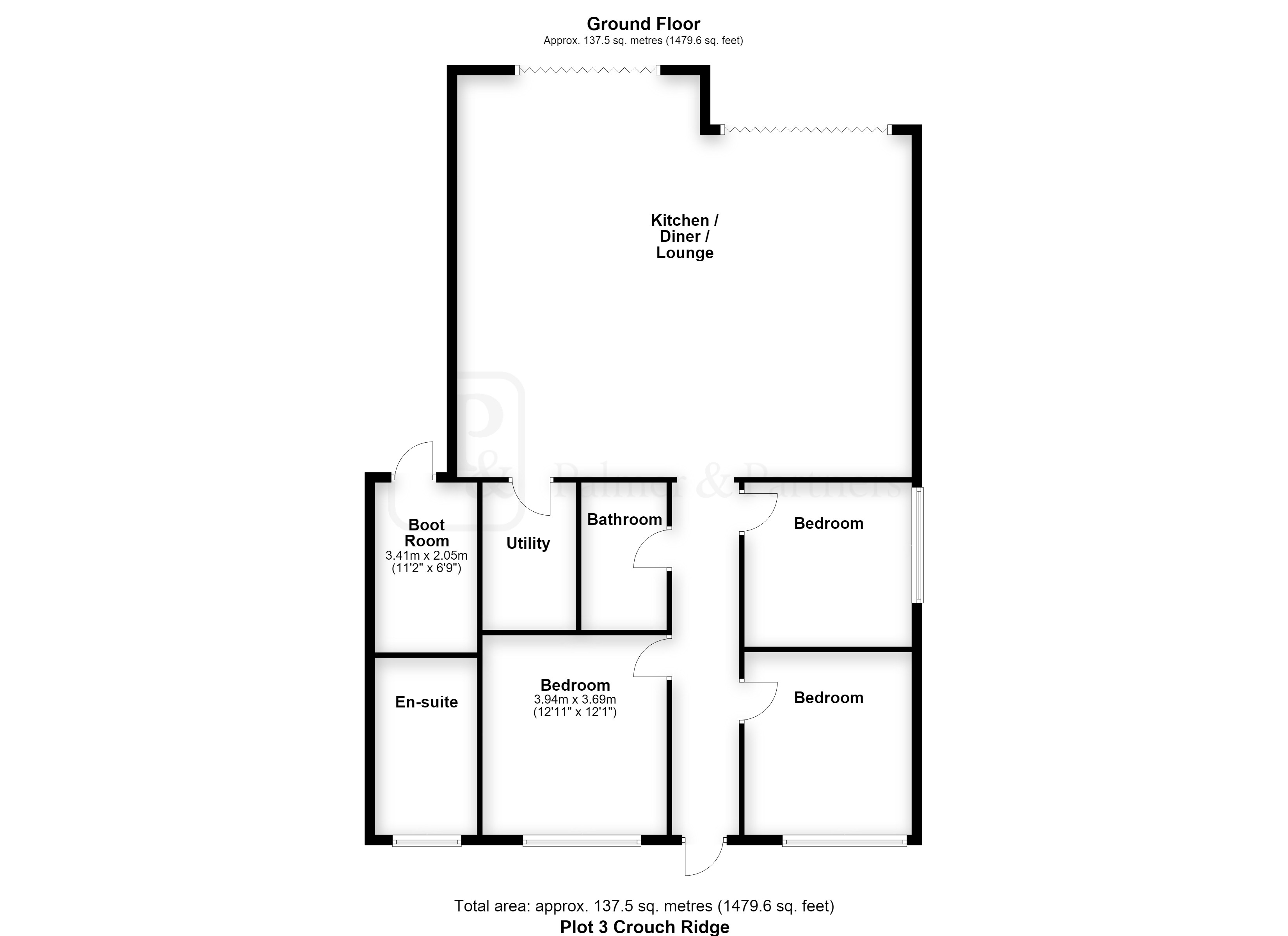 Plot 3,, Crouch Ridge, Essex floorplan