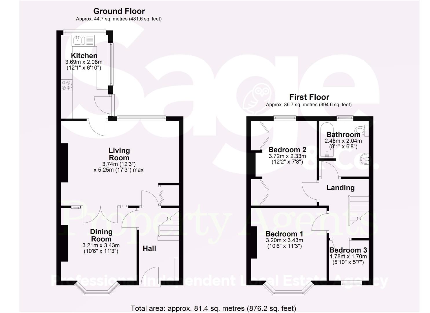 12, Stafford Road, Pontypool floorplan