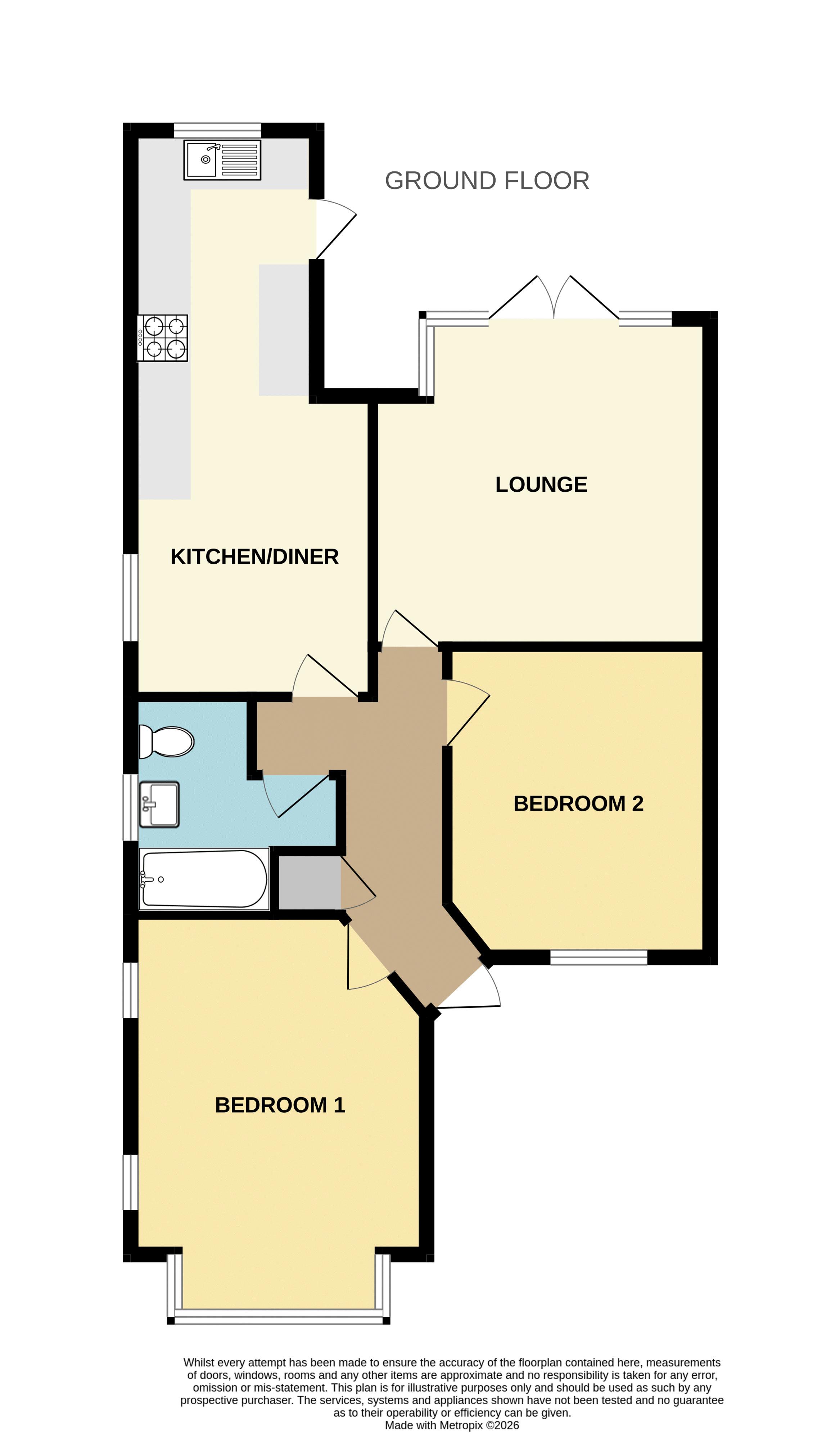 69, Walsingham Road, Southend-On-Sea floorplan