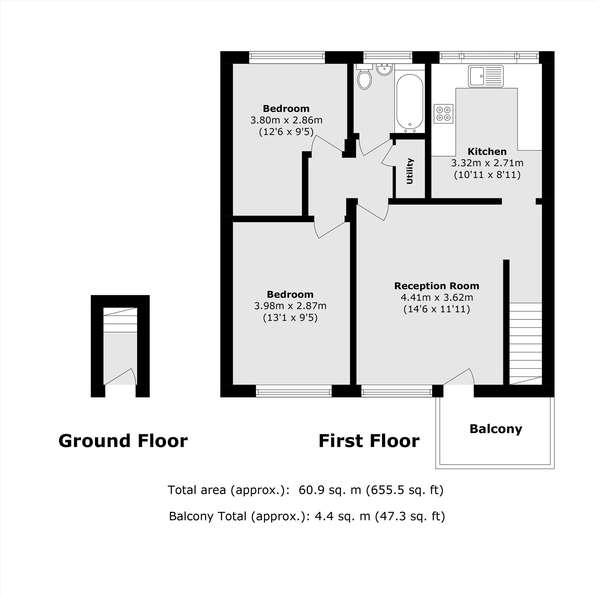 16, Elland Road, London floorplan