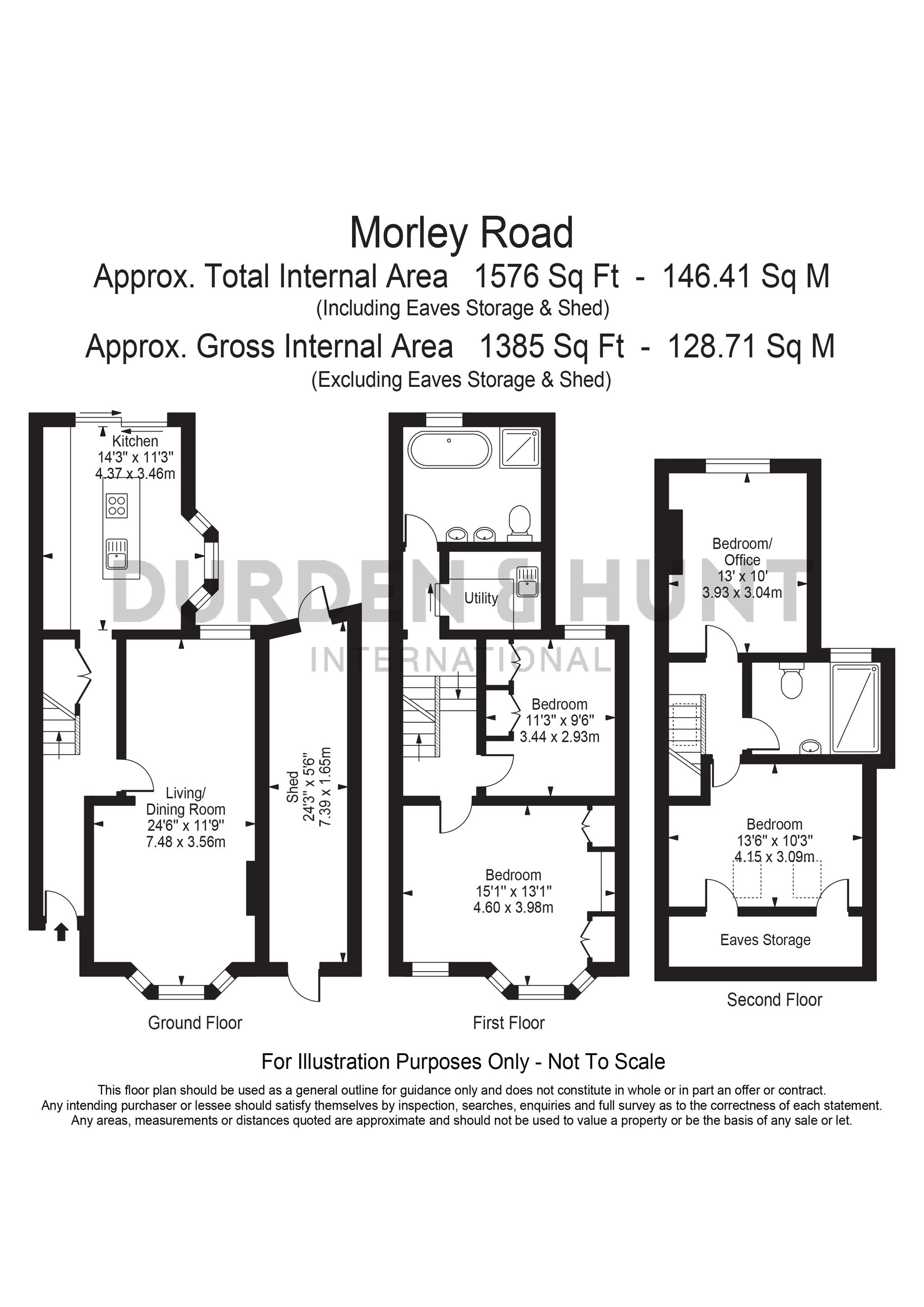 59 Morley Road, London floorplan