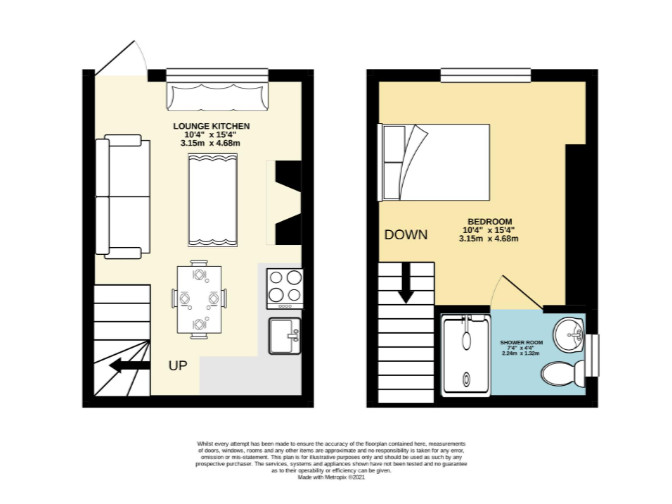 1 Primrose Hill, Whitby floorplan